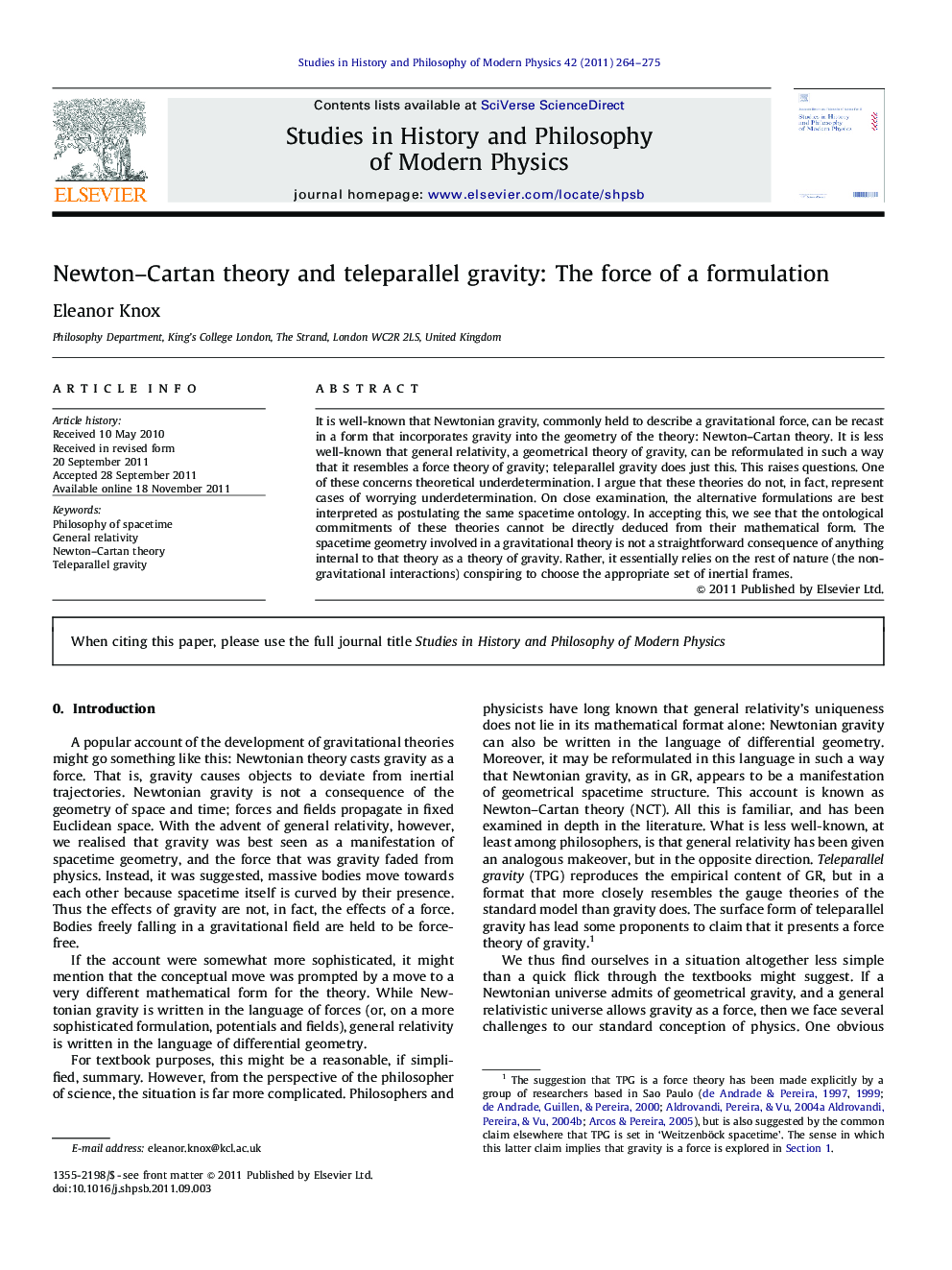 Newton–Cartan theory and teleparallel gravity: The force of a formulation