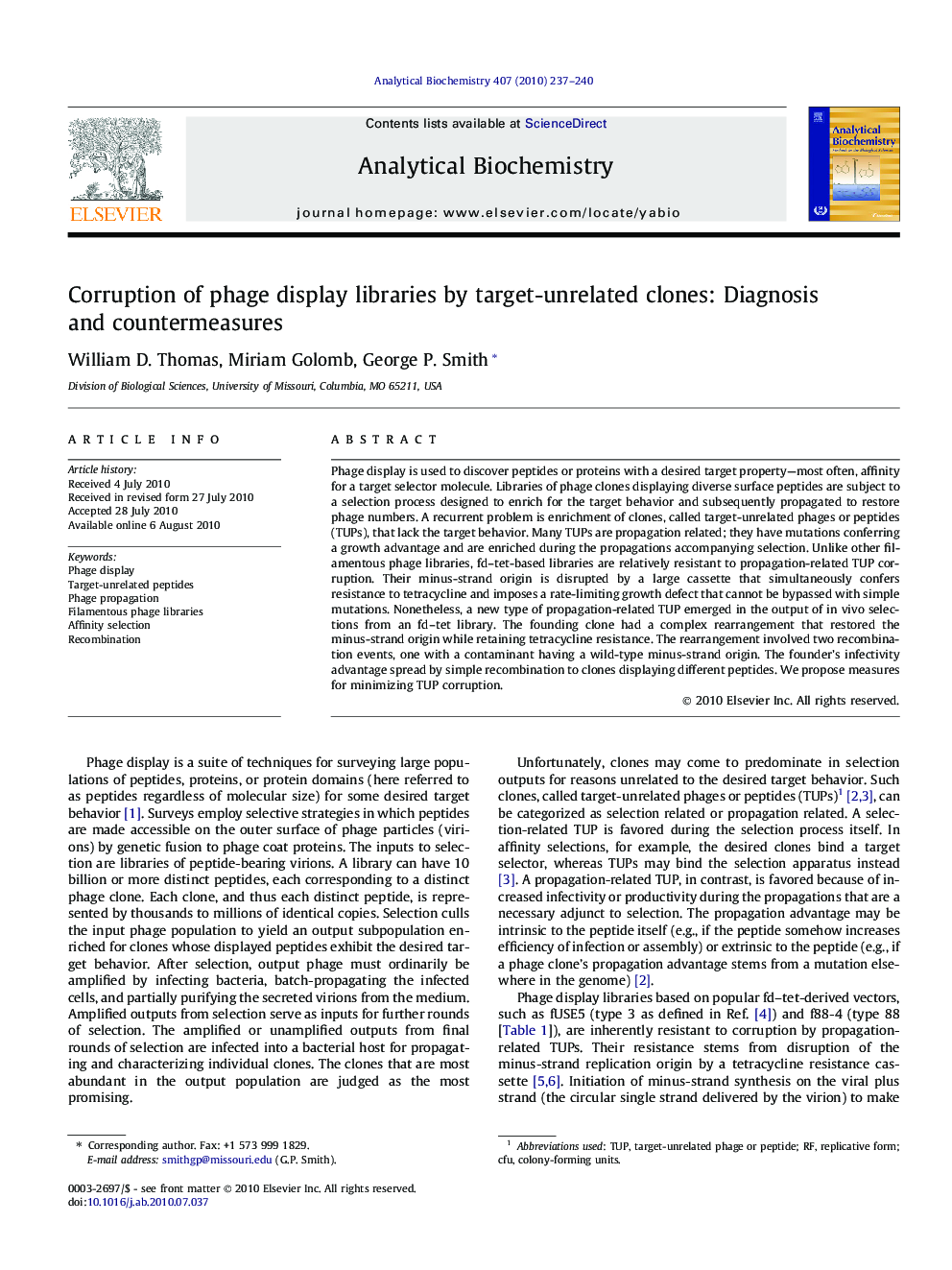 Corruption of phage display libraries by target-unrelated clones: Diagnosis and countermeasures