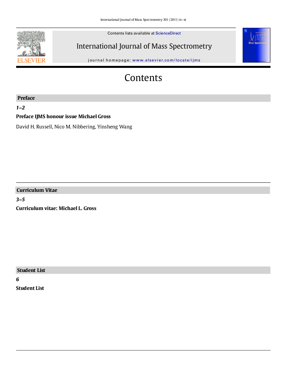 عکس صفحه اول مقاله: Contents Contents