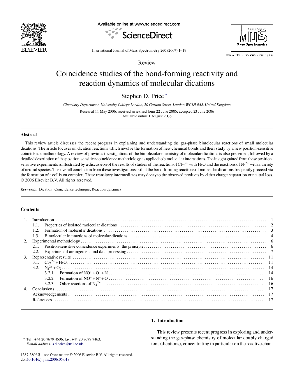 Coincidence studies of the bond-forming reactivity and reaction dynamics of molecular dications