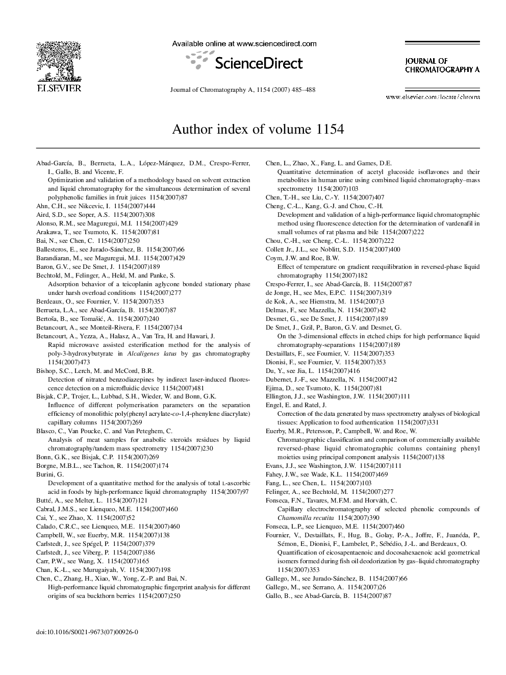 Author Index