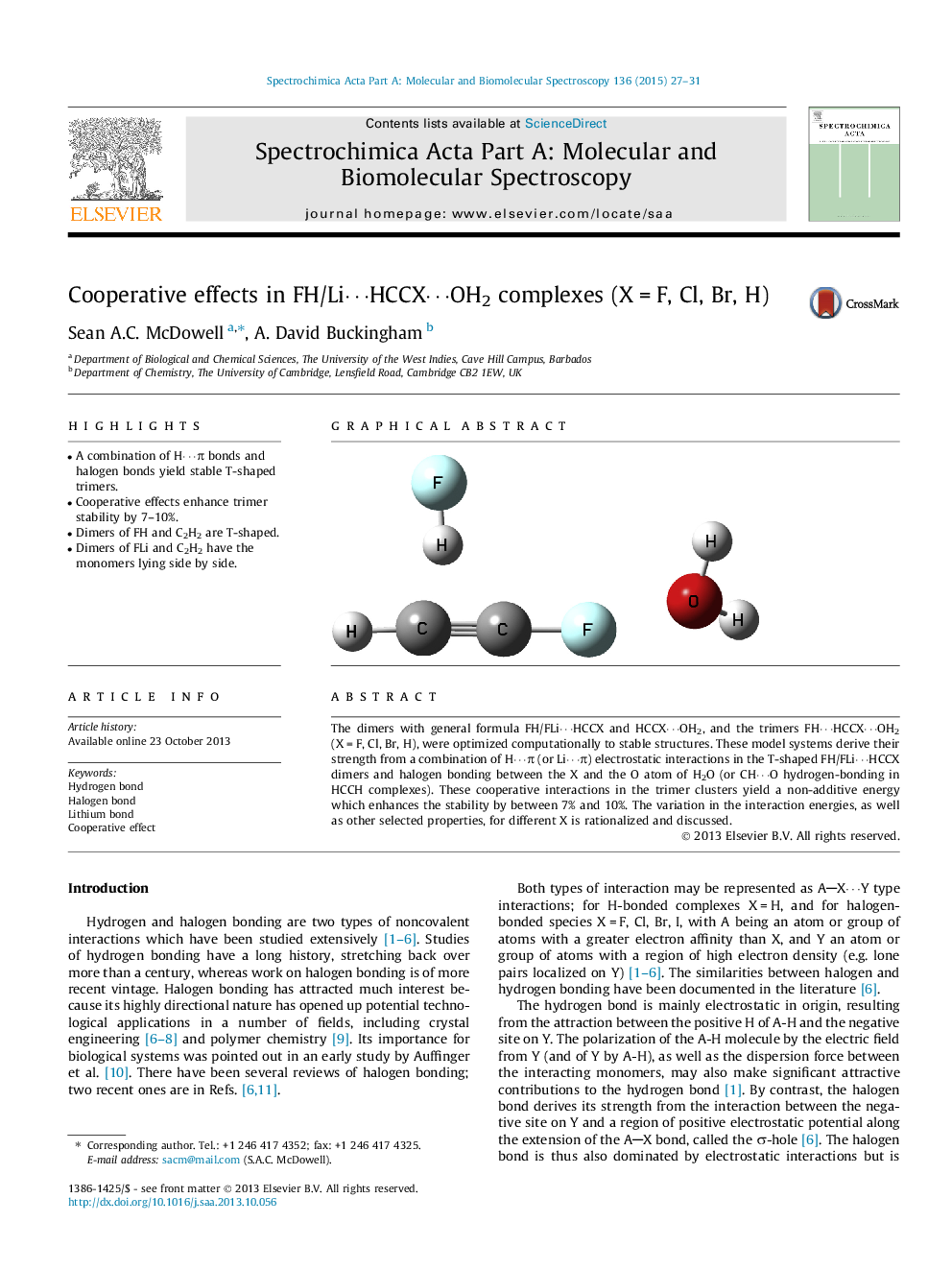 Cooperative effects in FH/Li⋯HCCX⋯OH2 complexes (X = F, Cl, Br, H)