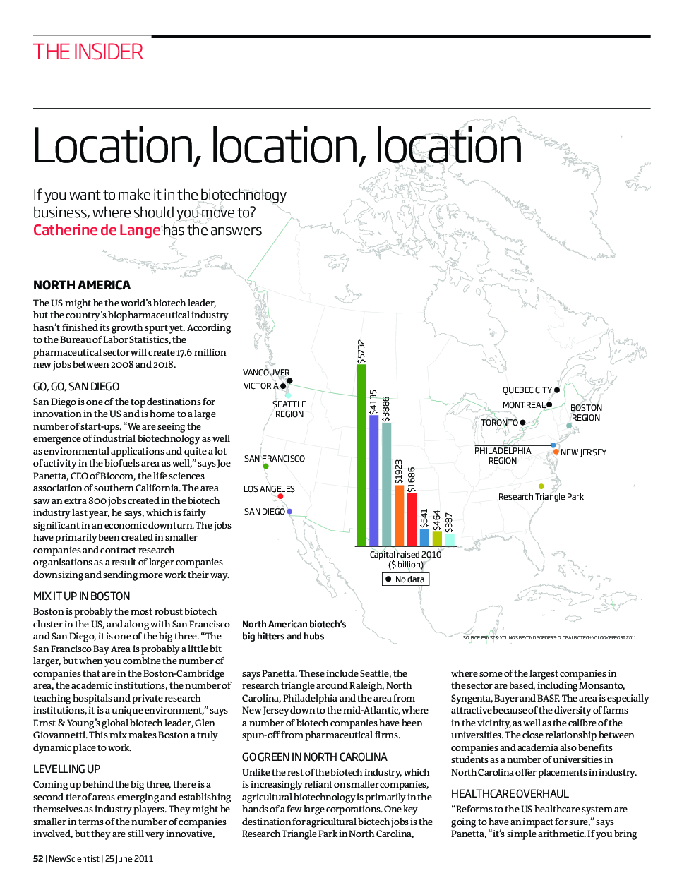 Putting biotech on the map