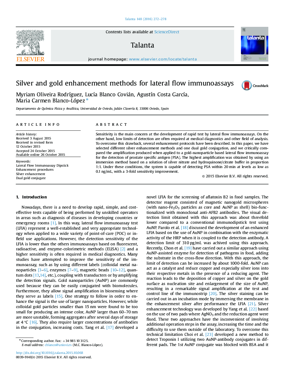 Silver and gold enhancement methods for lateral flow immunoassays