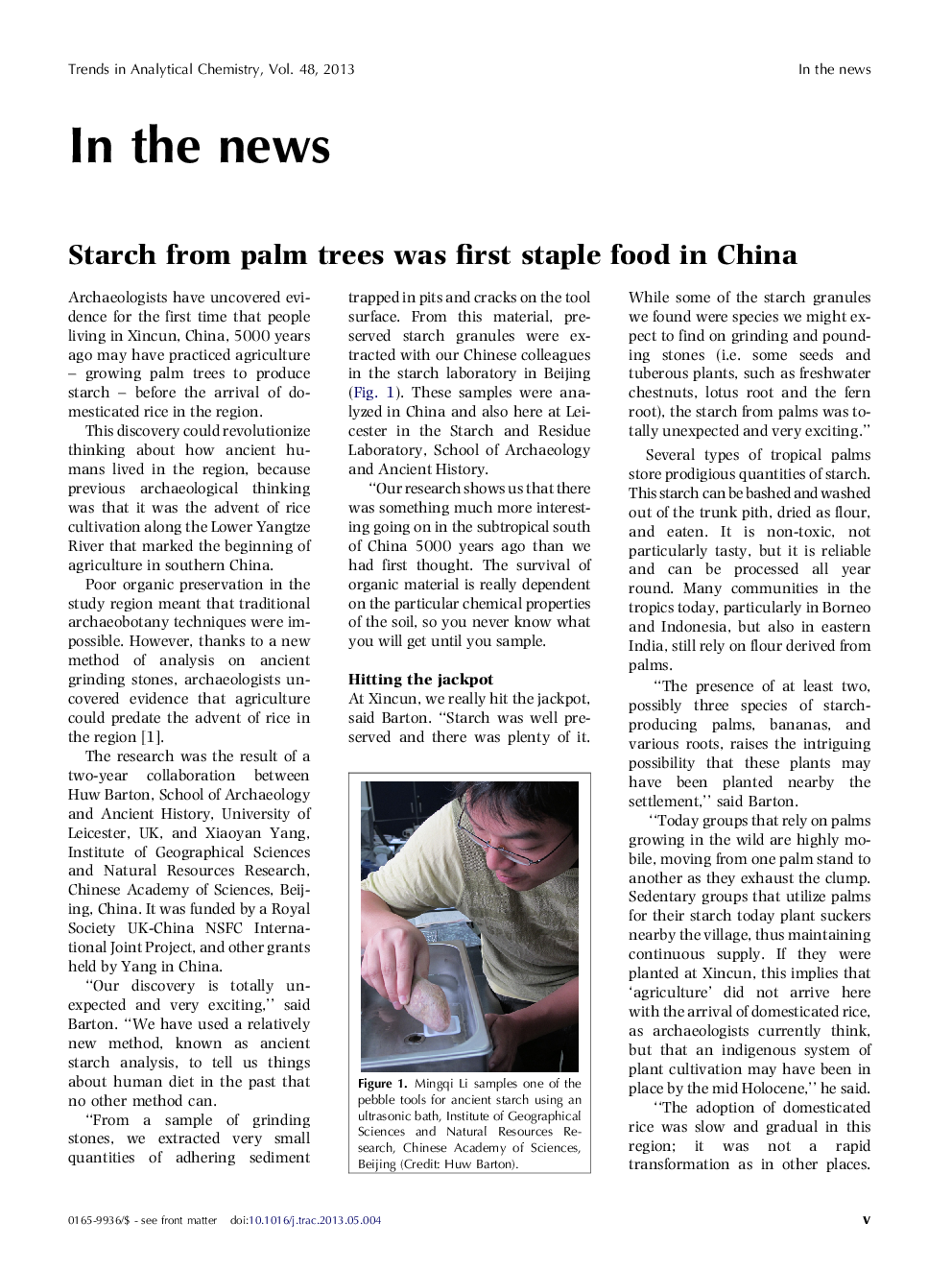 In the news