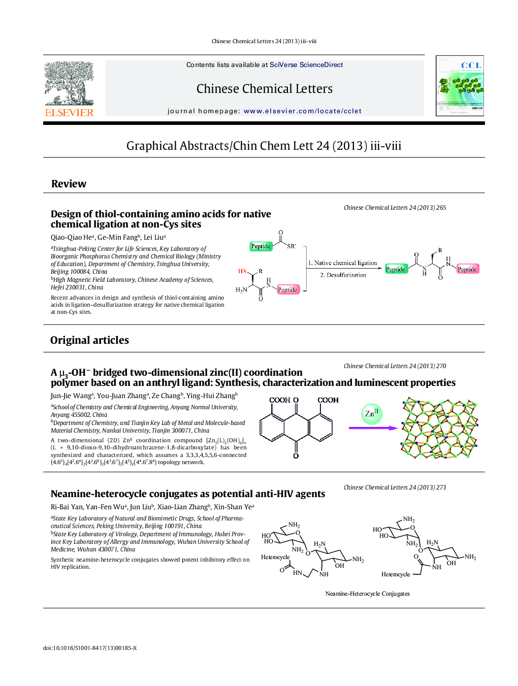 Graphical Abstracts
