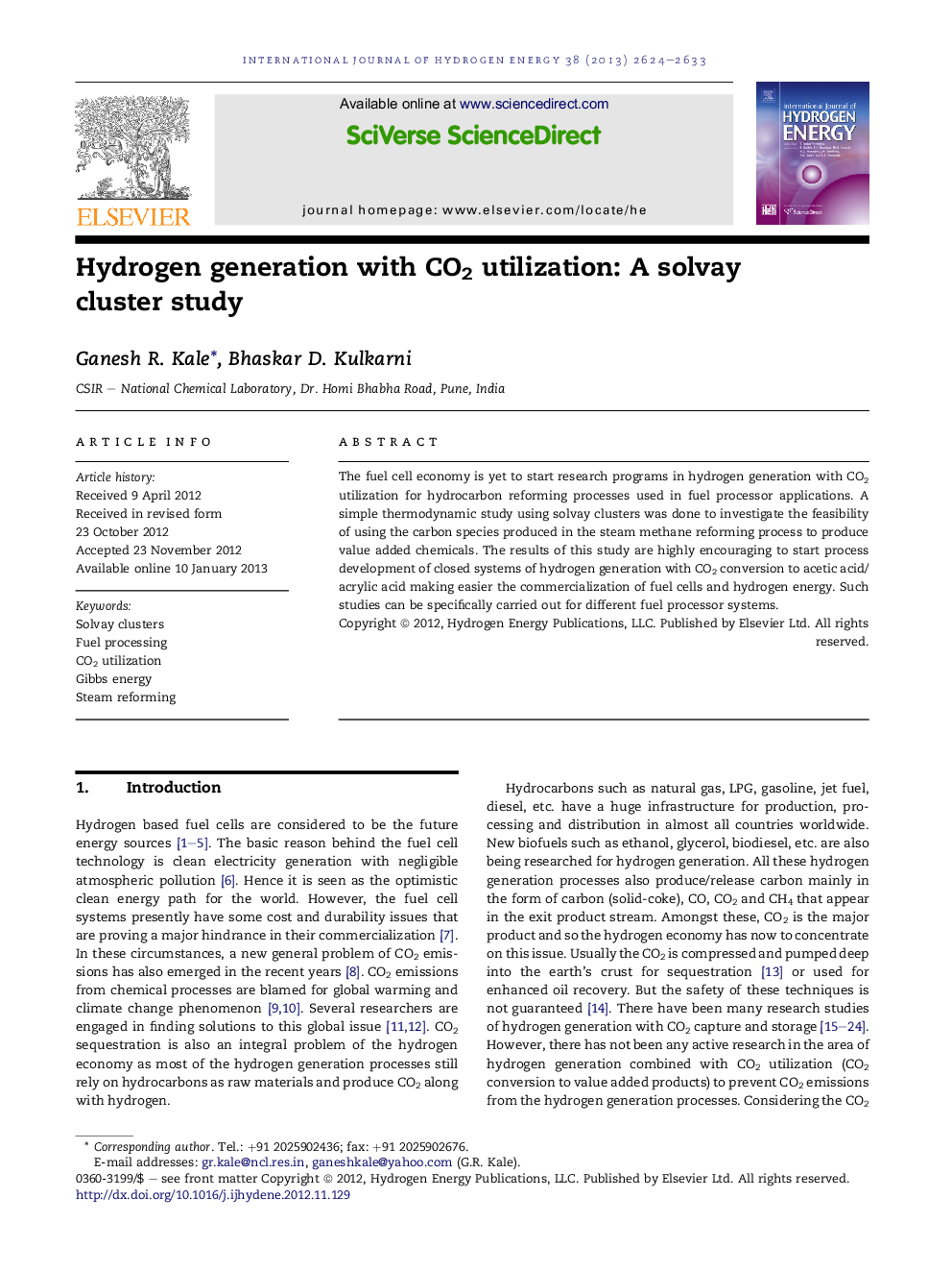 Hydrogen generation with CO2 utilization: A solvay cluster study