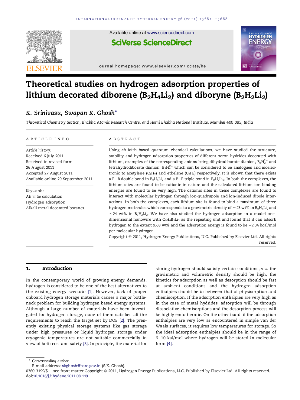 Theoretical studies on hydrogen adsorption properties of lithium decorated diborene (B2H4Li2) and diboryne (B2H2Li2)