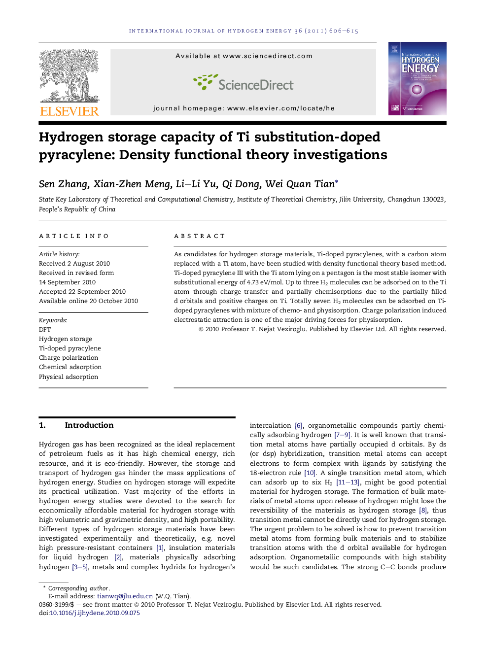 Hydrogen storage capacity of Ti substitution-doped pyracylene: Density functional theory investigations