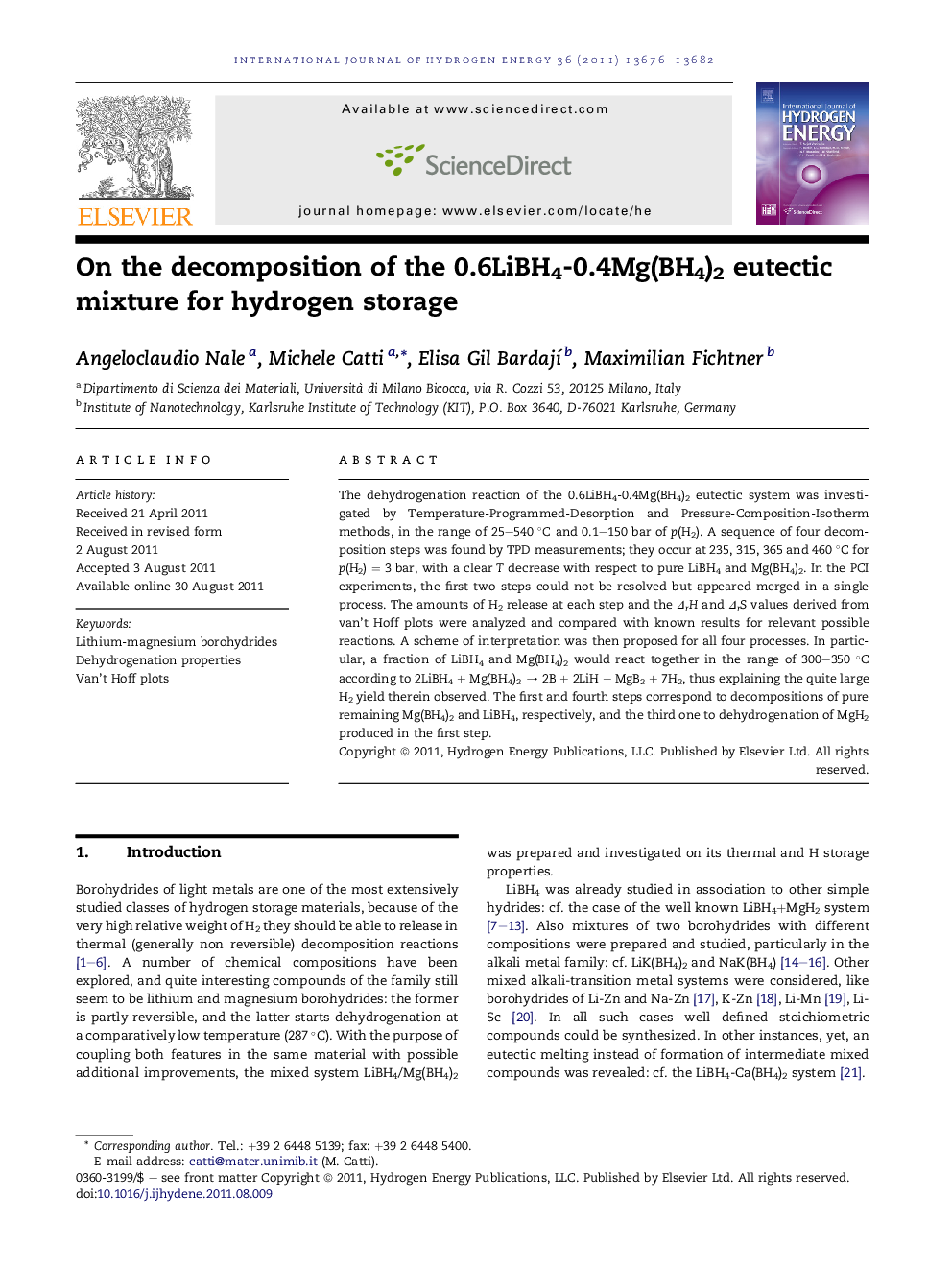 On the decomposition of the 0.6LiBH4-0.4Mg(BH4)2 eutectic mixture for hydrogen storage