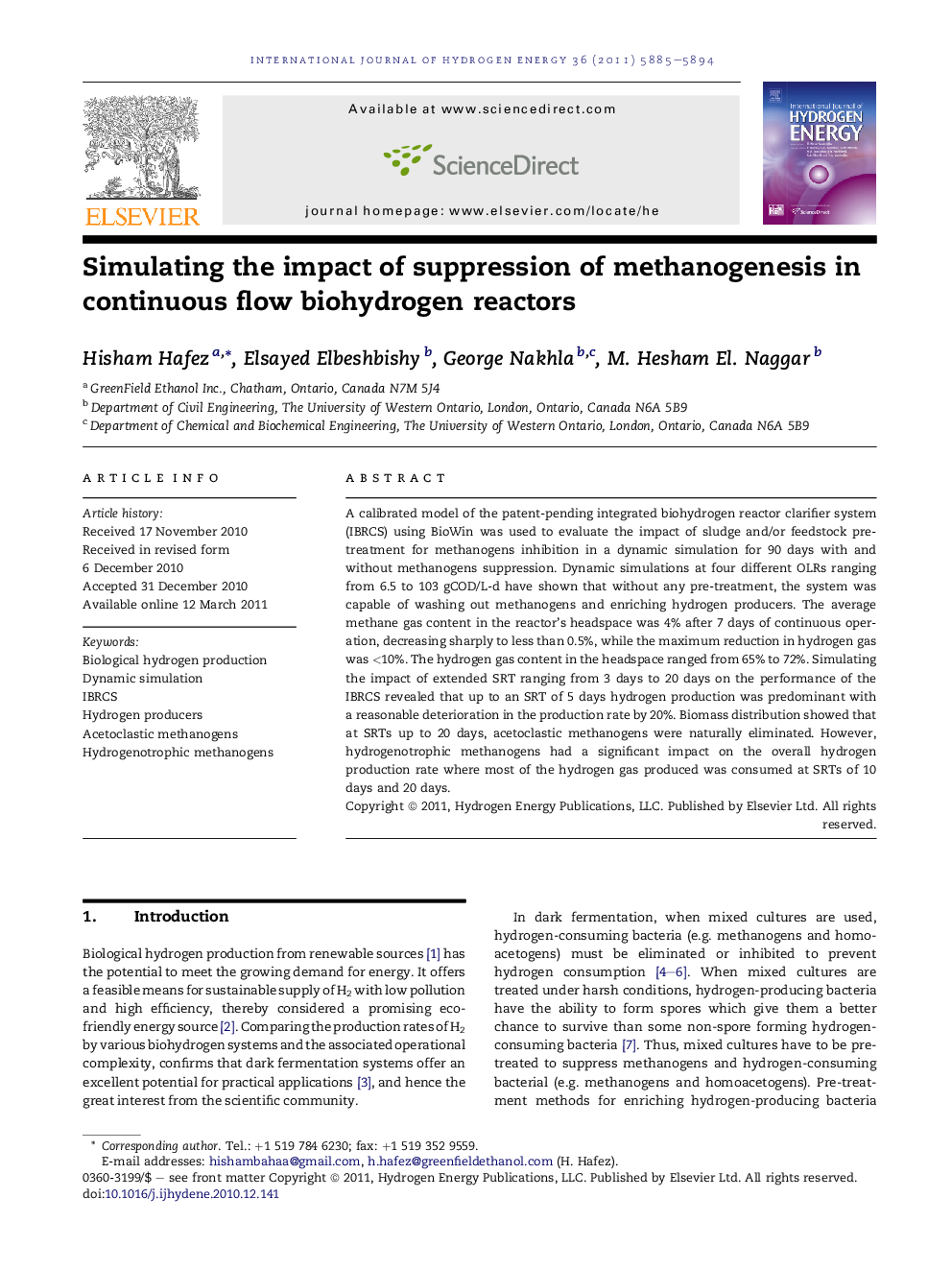 Simulating the impact of suppression of methanogenesis in continuous flow biohydrogen reactors