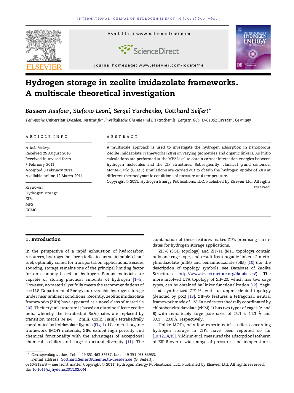 Hydrogen storage in zeolite imidazolate frameworks. A multiscale theoretical investigation