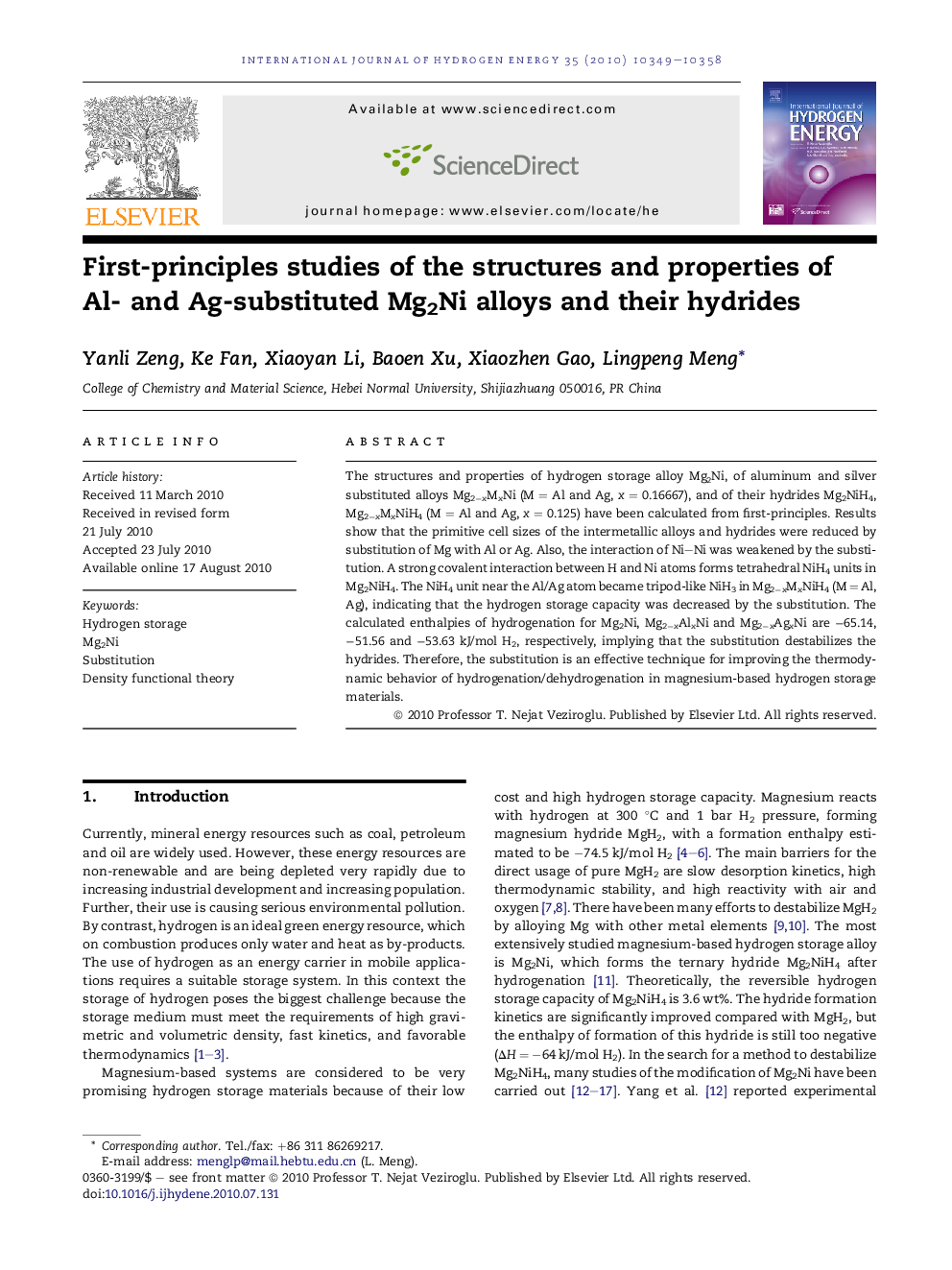 First-principles studies of the structures and properties of Al- and Ag-substituted Mg2Ni alloys and their hydrides