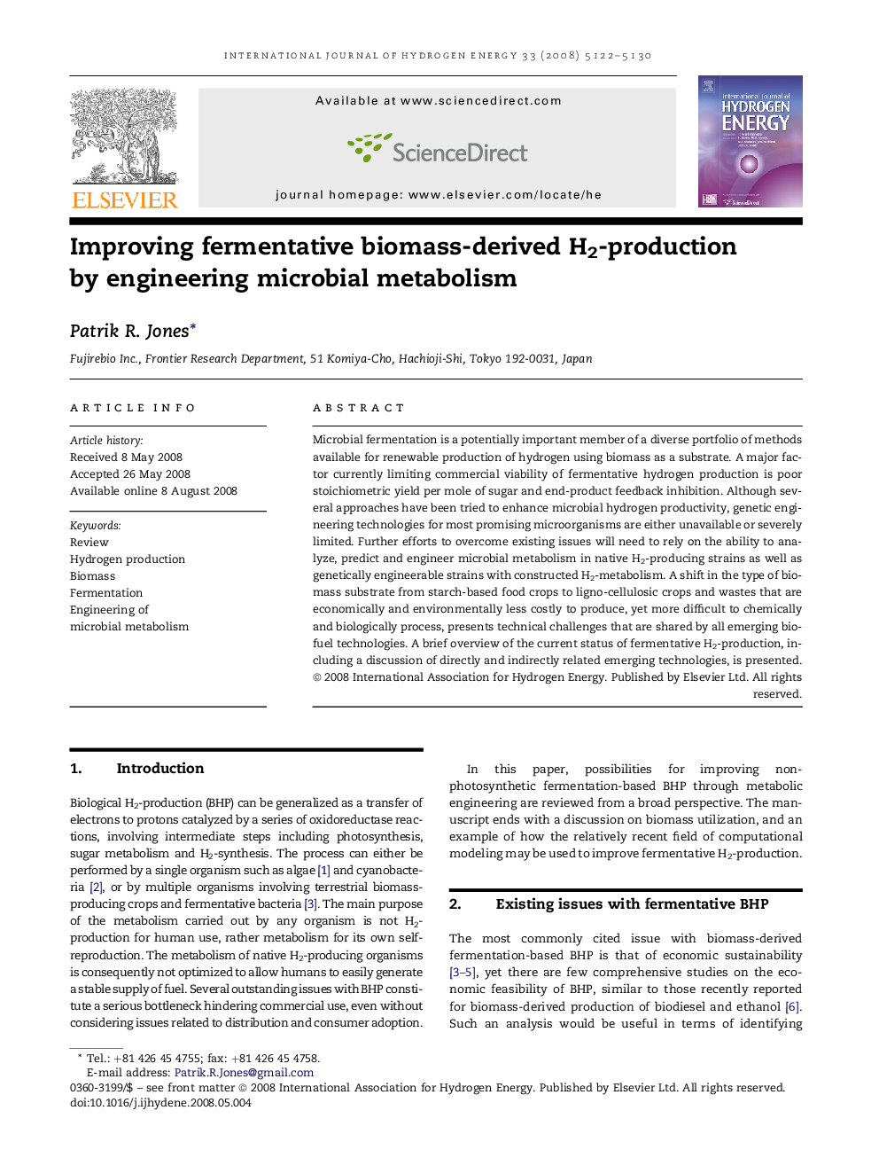 Improving fermentative biomass-derived H2-production by engineering microbial metabolism