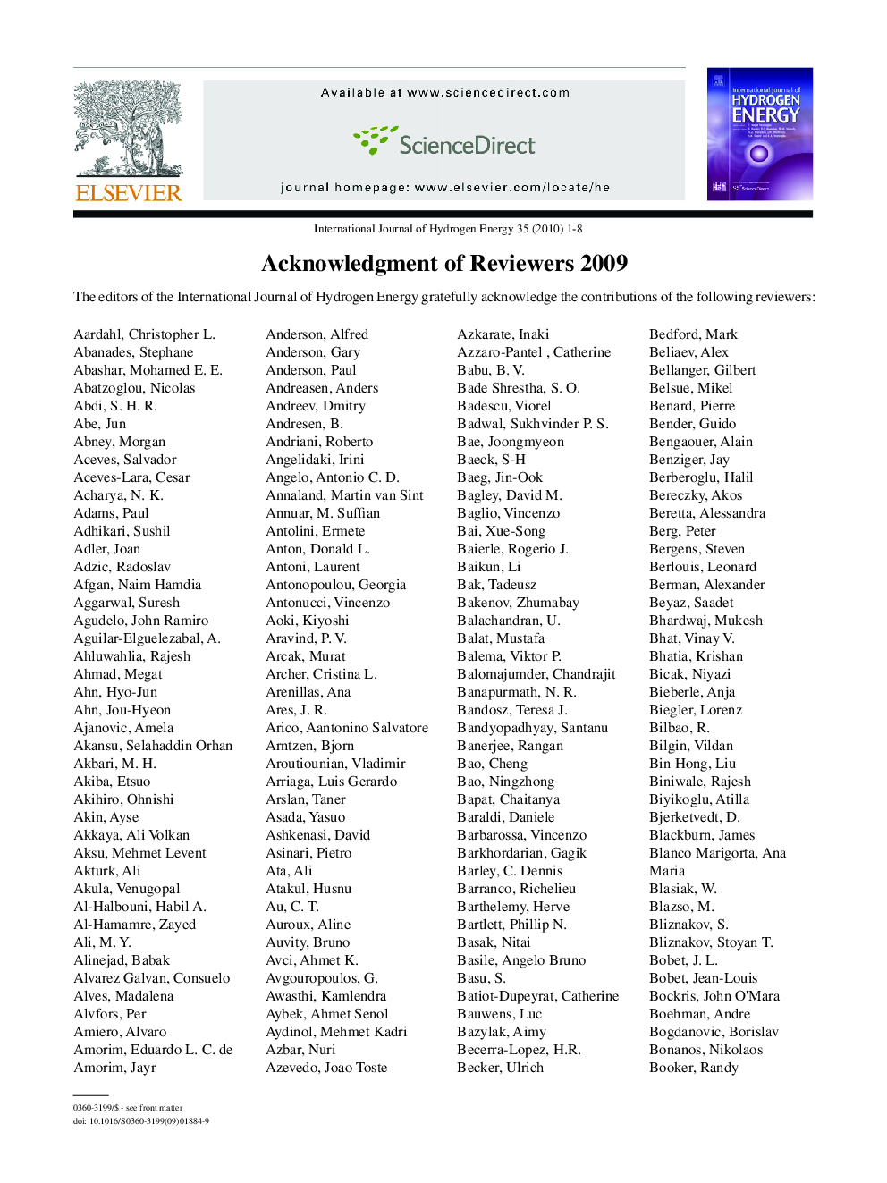 Reviewer Acknowledgement (uploaded)