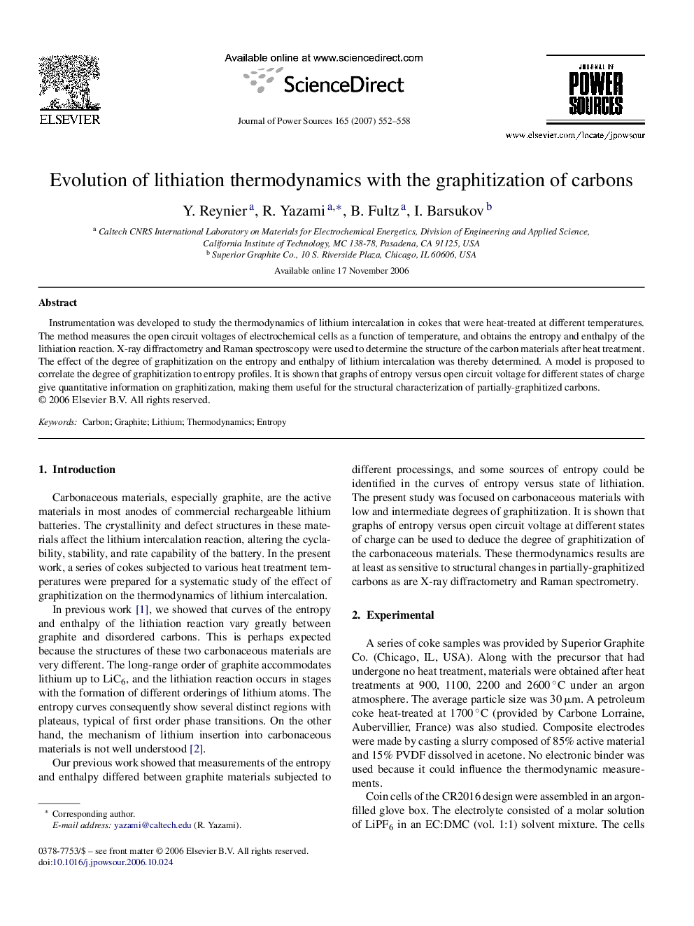 Evolution of lithiation thermodynamics with the graphitization of carbons