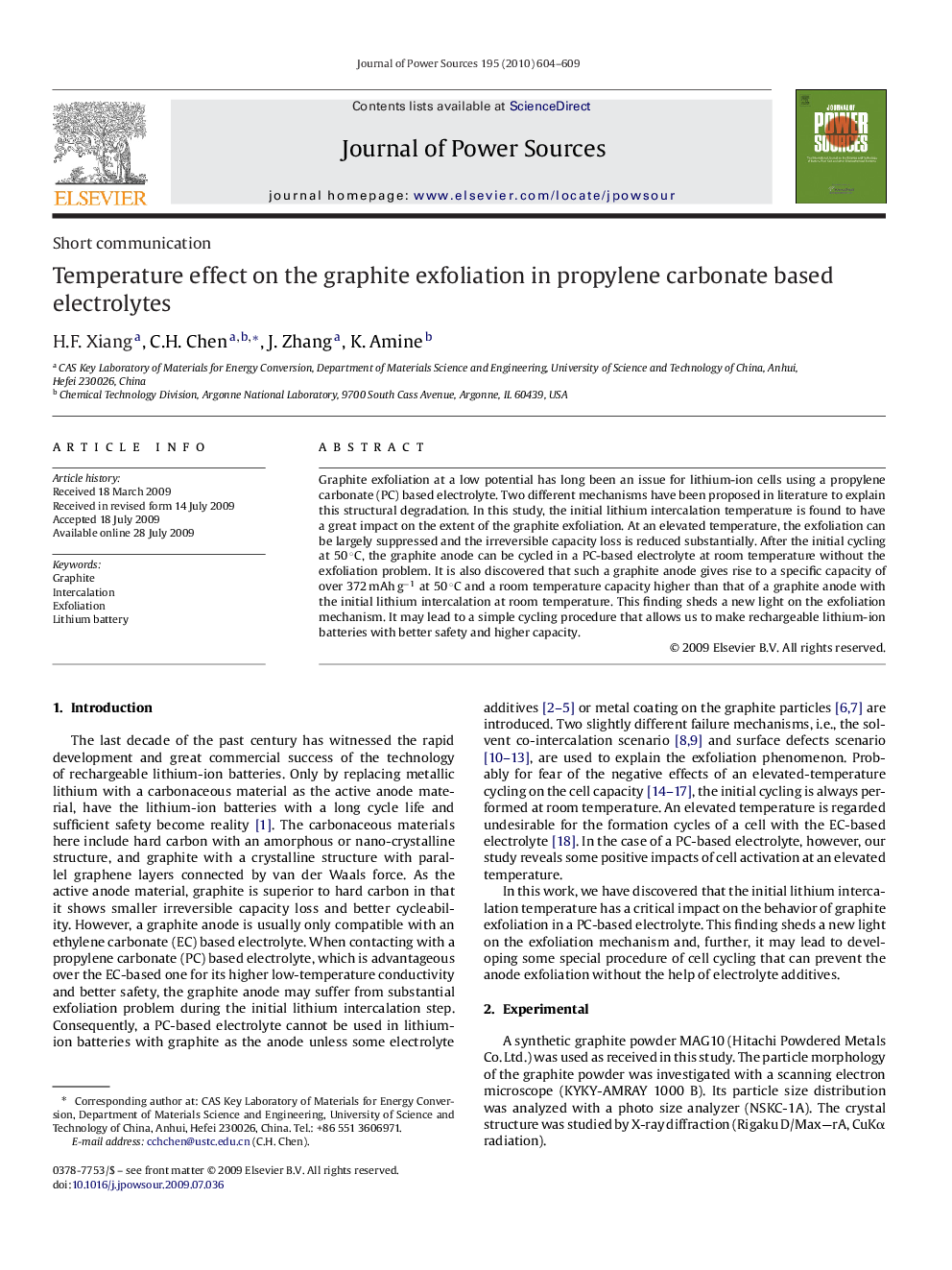 Temperature effect on the graphite exfoliation in propylene carbonate based electrolytes