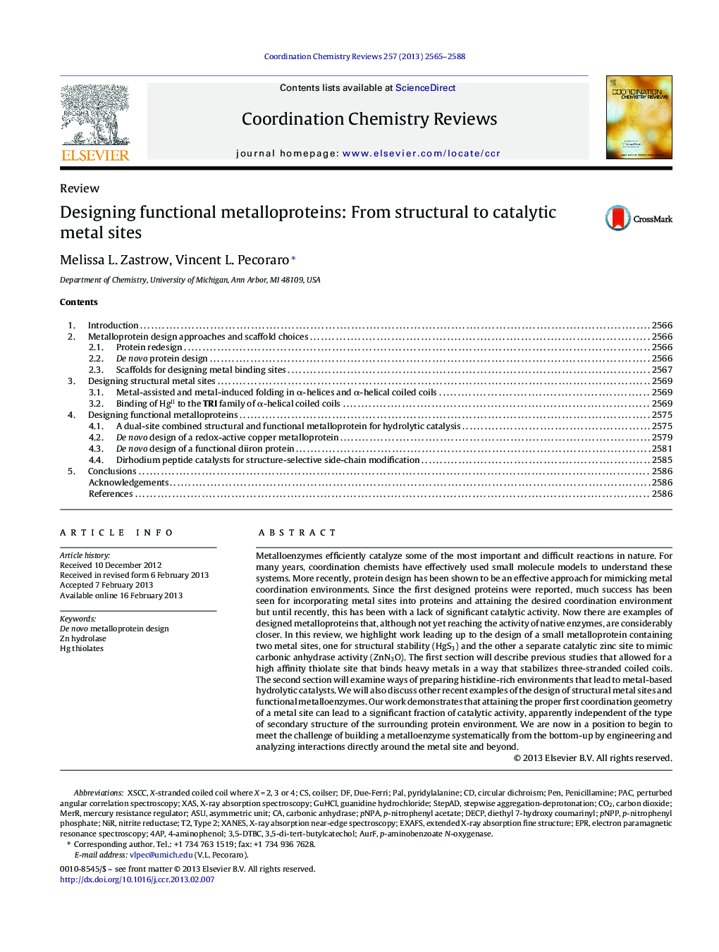 Designing functional metalloproteins: From structural to catalytic metal sites