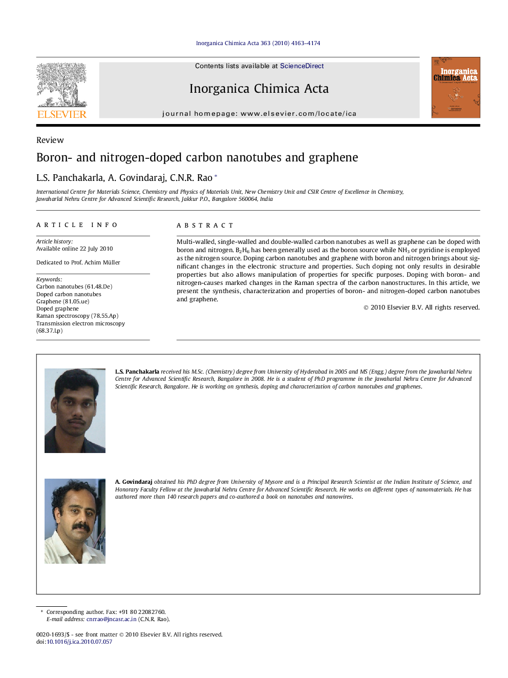 Boron- and nitrogen-doped carbon nanotubes and graphene