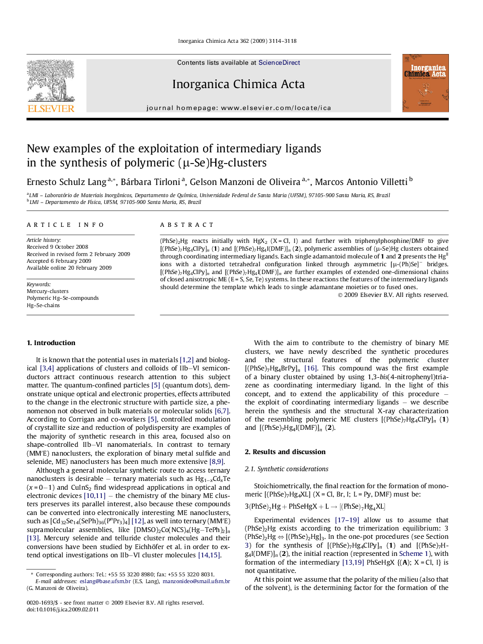 New examples of the exploitation of intermediary ligands in the synthesis of polymeric (μ-Se)Hg-clusters
