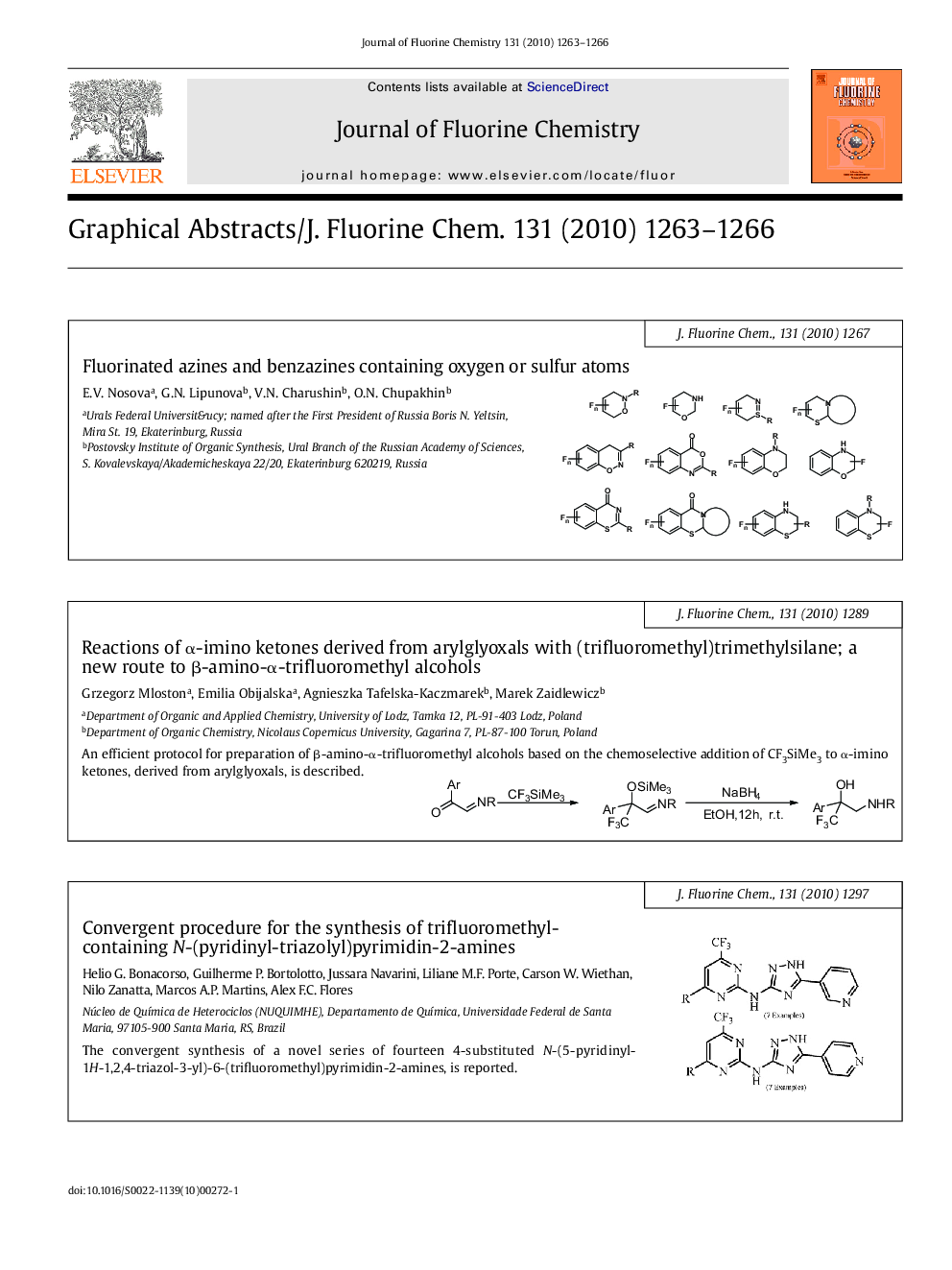 عکس صفحه اول مقاله: Graphical Abstracts Graphical Abstracts