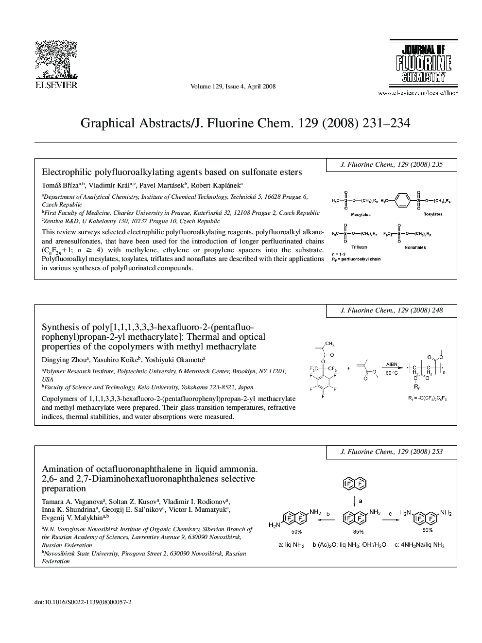 Graphical Abstracts