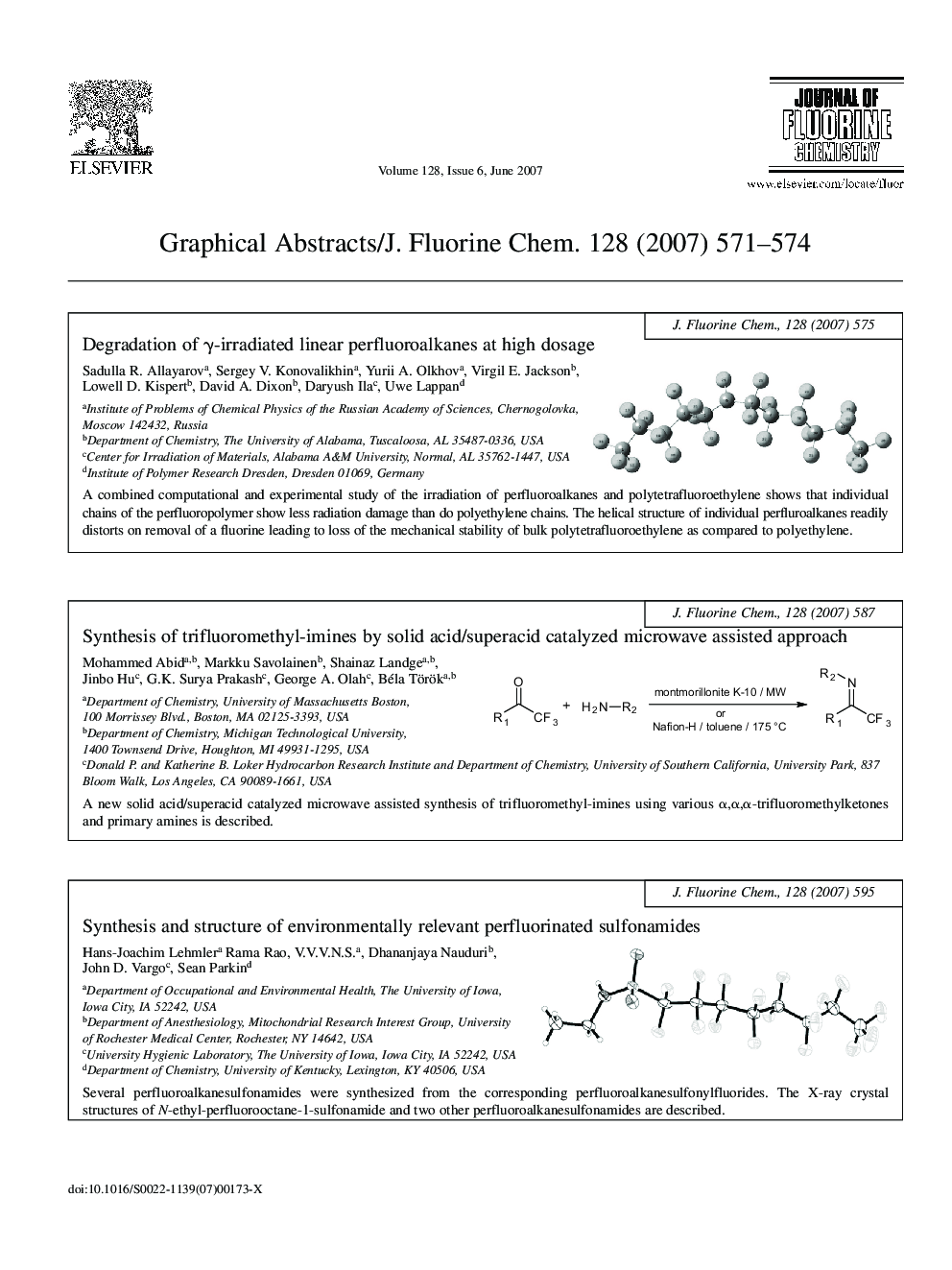 Graphical Abstracts