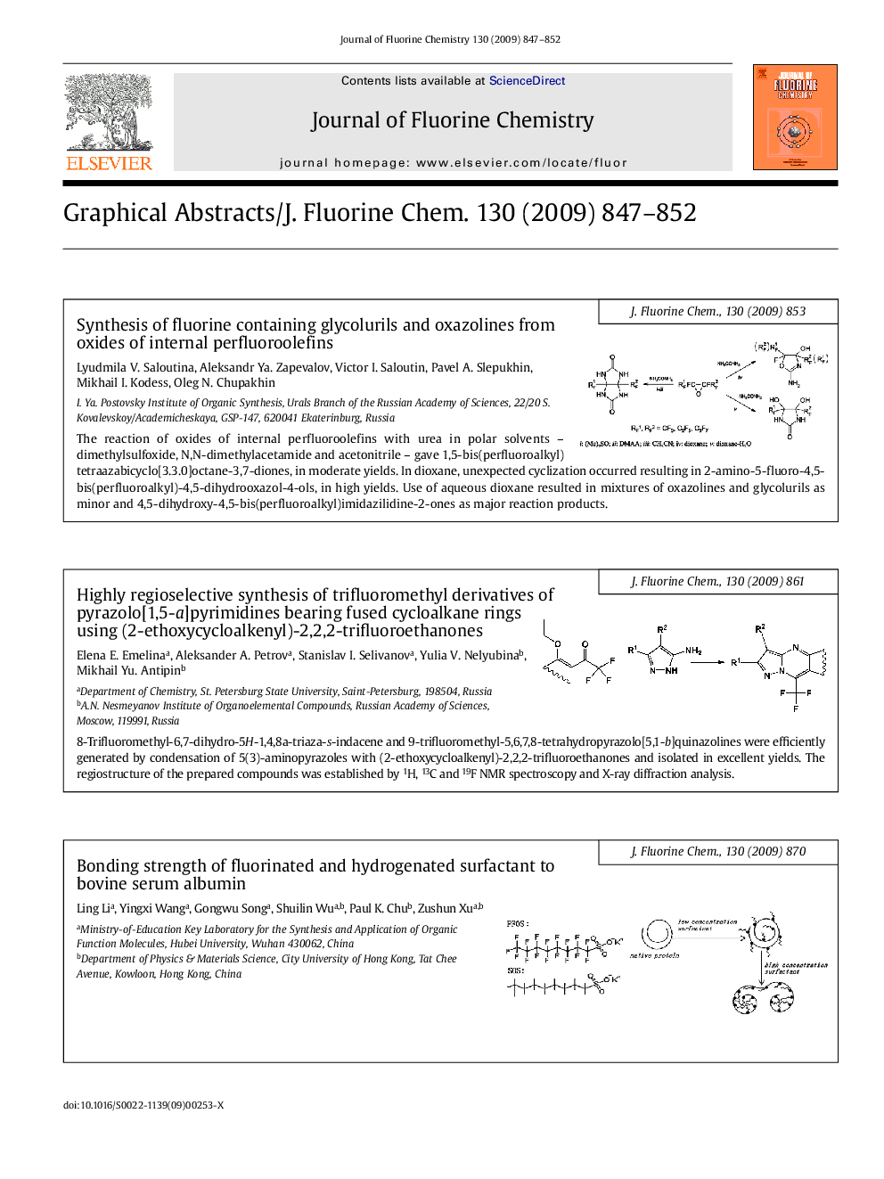 Graphical Abstracts