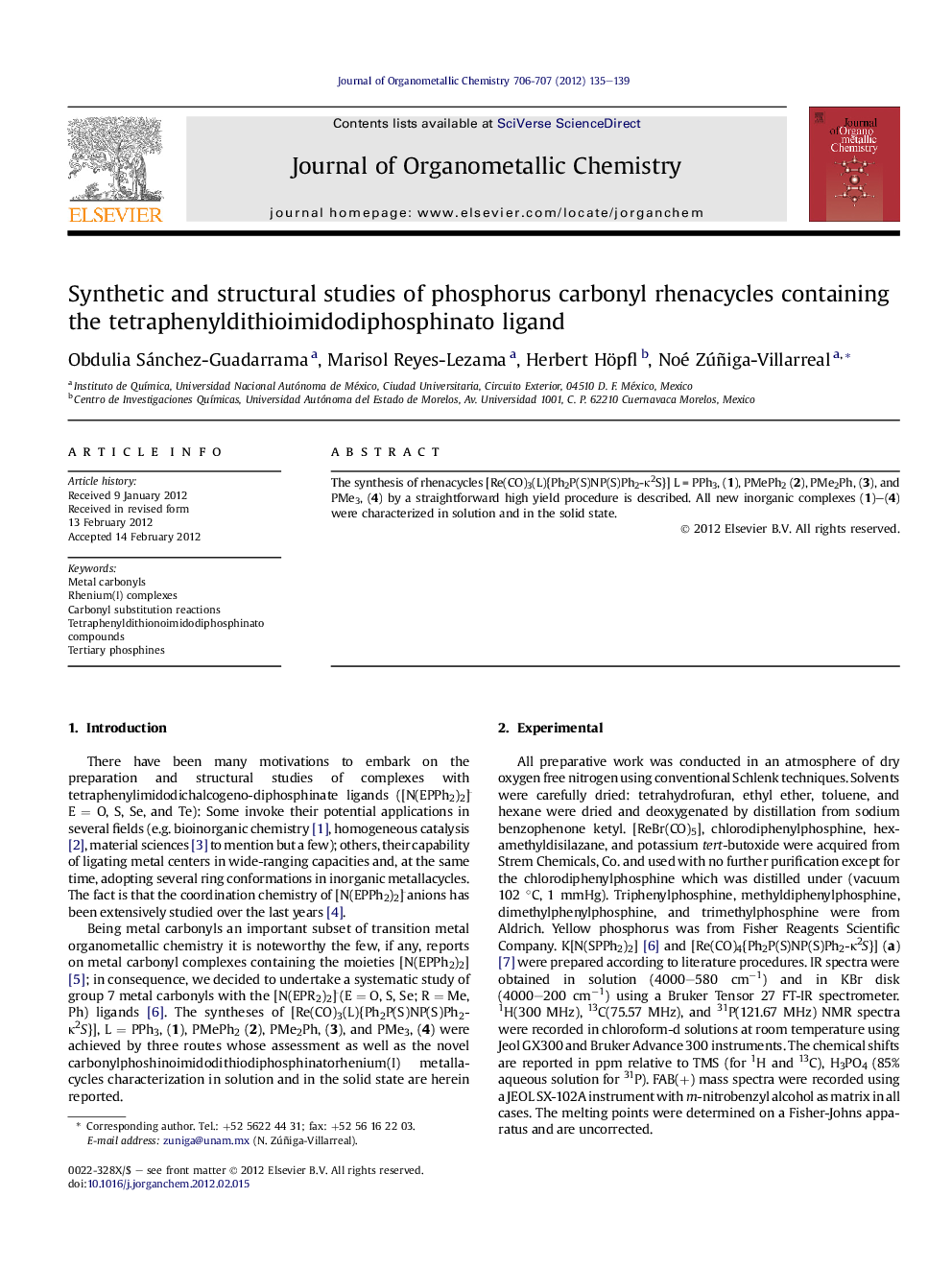 Synthetic and structural studies of phosphorus carbonyl rhenacycles containing the tetraphenyldithioimidodiphosphinato ligand