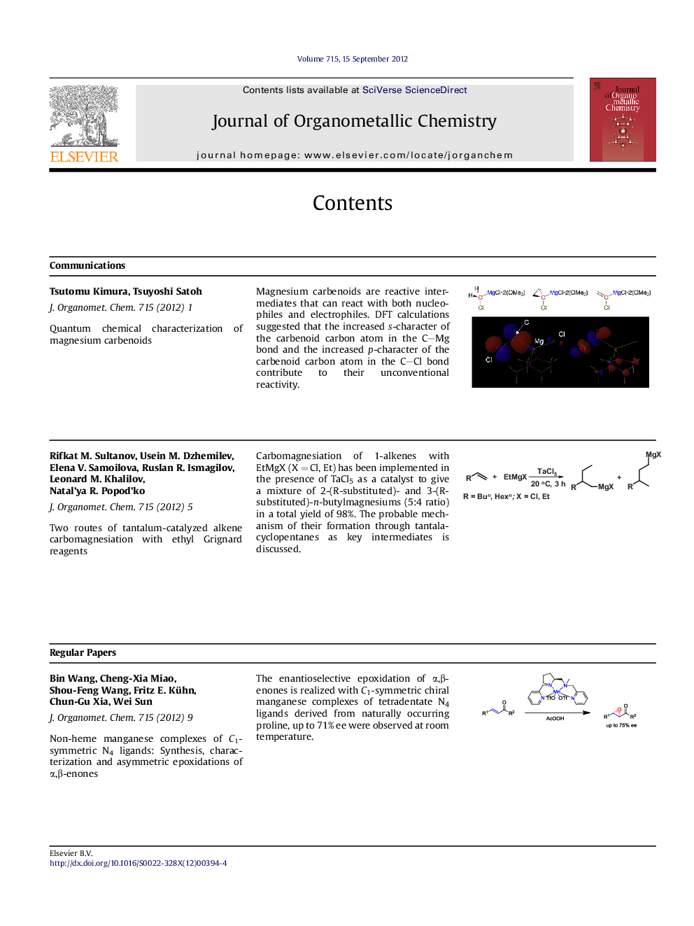 Contents