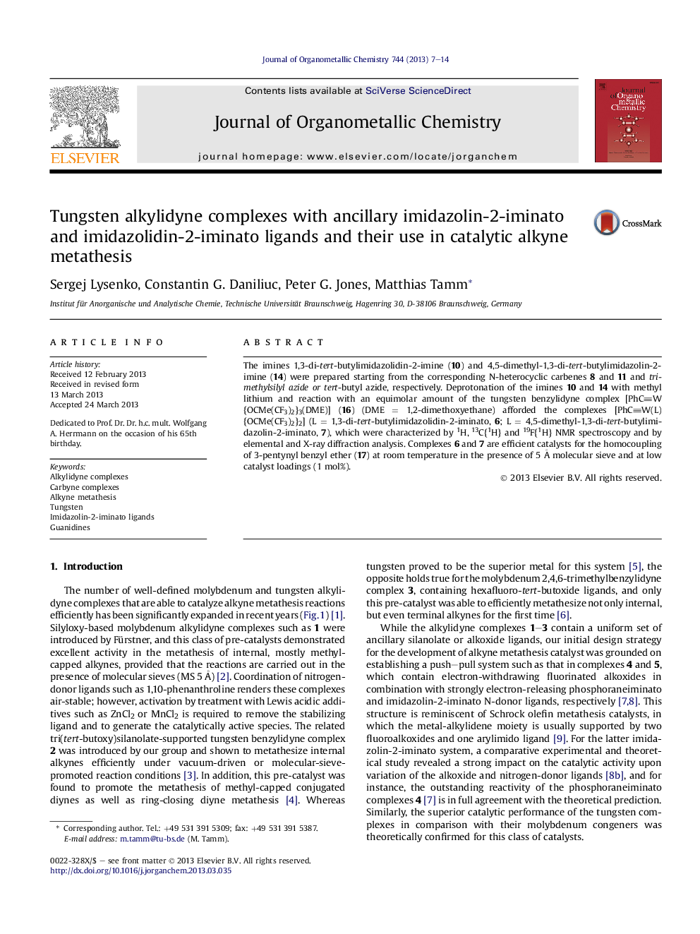 Tungsten alkylidyne complexes with ancillary imidazolin-2-iminato and imidazolidin-2-iminato ligands and their use in catalytic alkyne metathesis