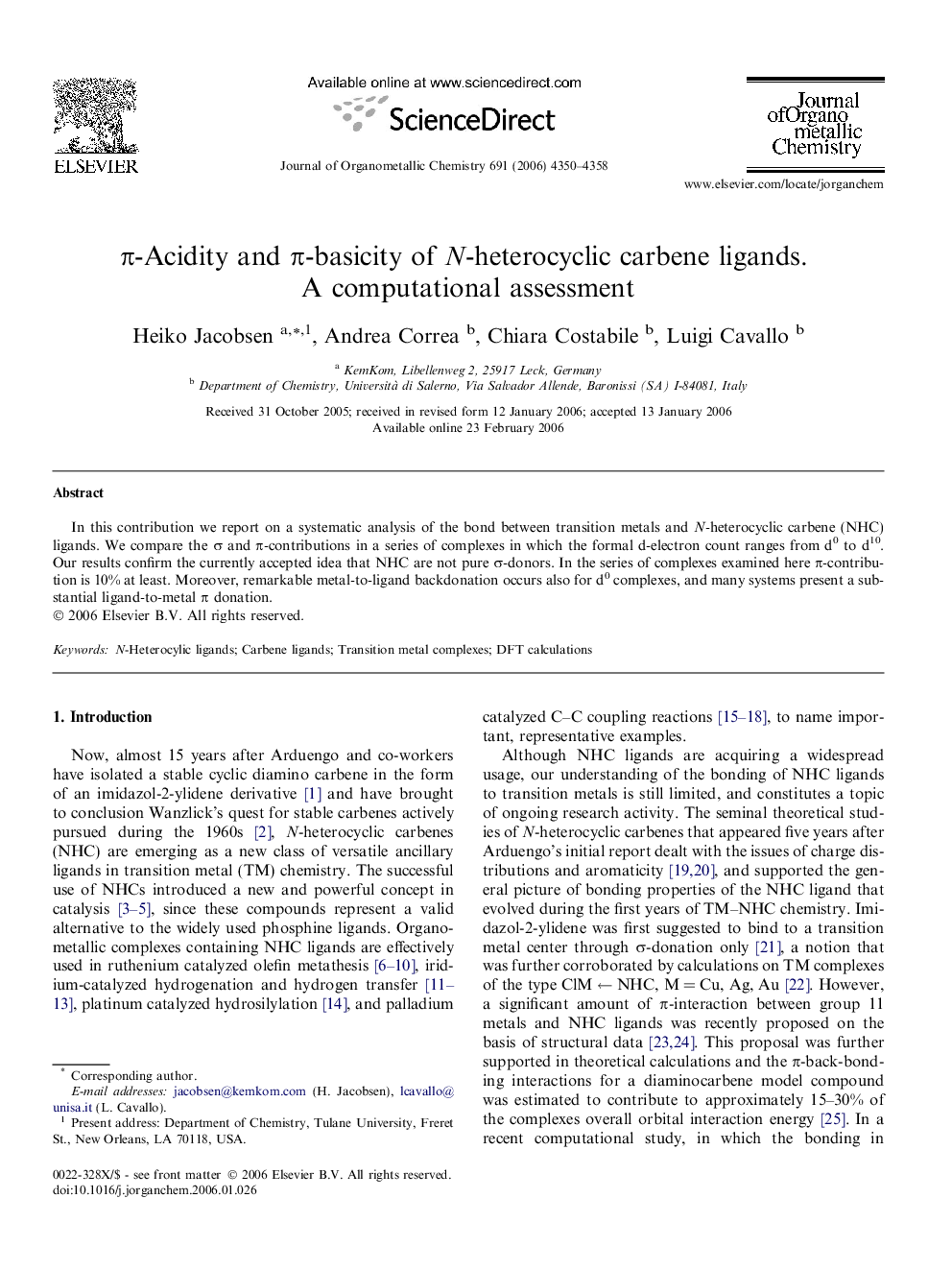 π-Acidity and π-basicity of N-heterocyclic carbene ligands. A computational assessment