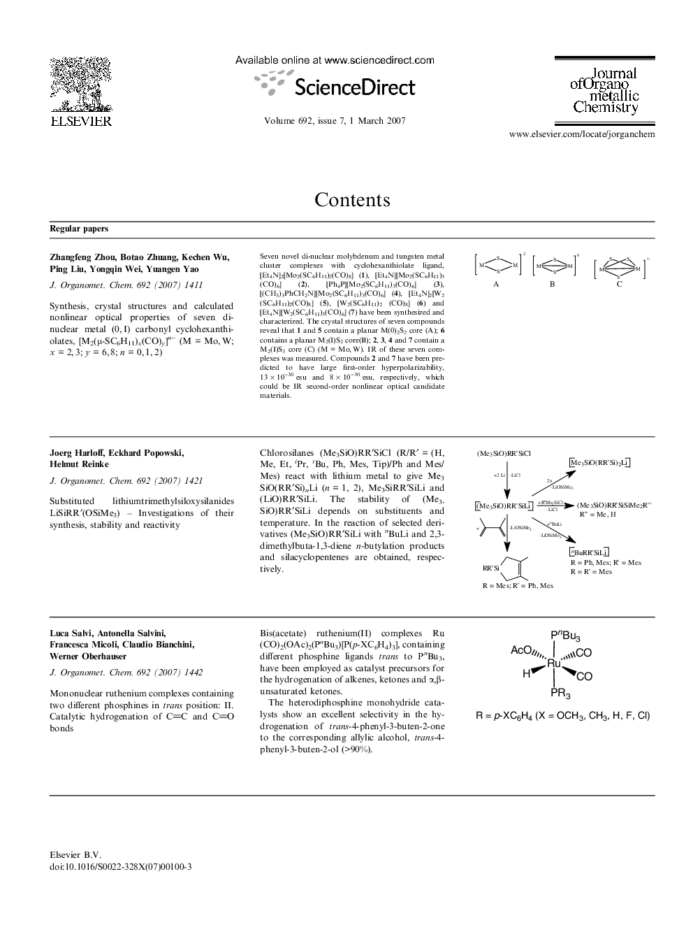 Contents