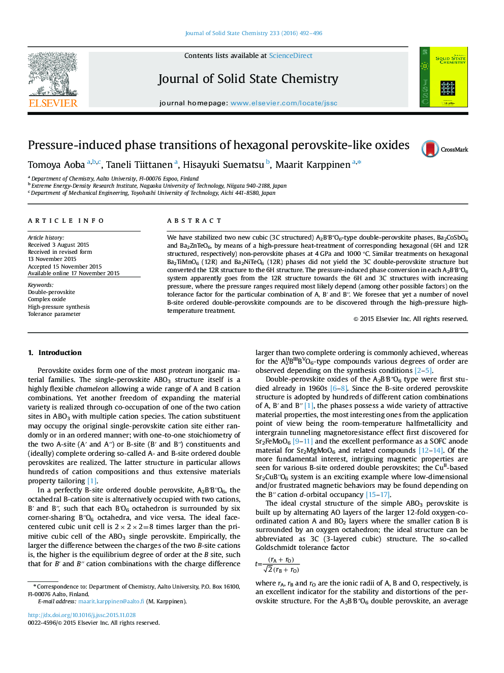 Pressure-induced phase transitions of hexagonal perovskite-like oxides