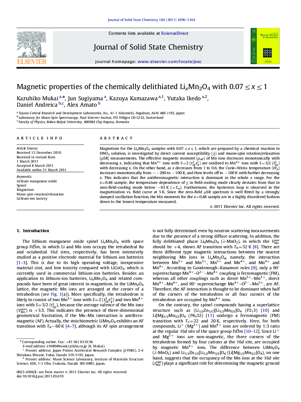 Magnetic properties of the chemically delithiated LixMn2O4 with 0.07≤x≤1