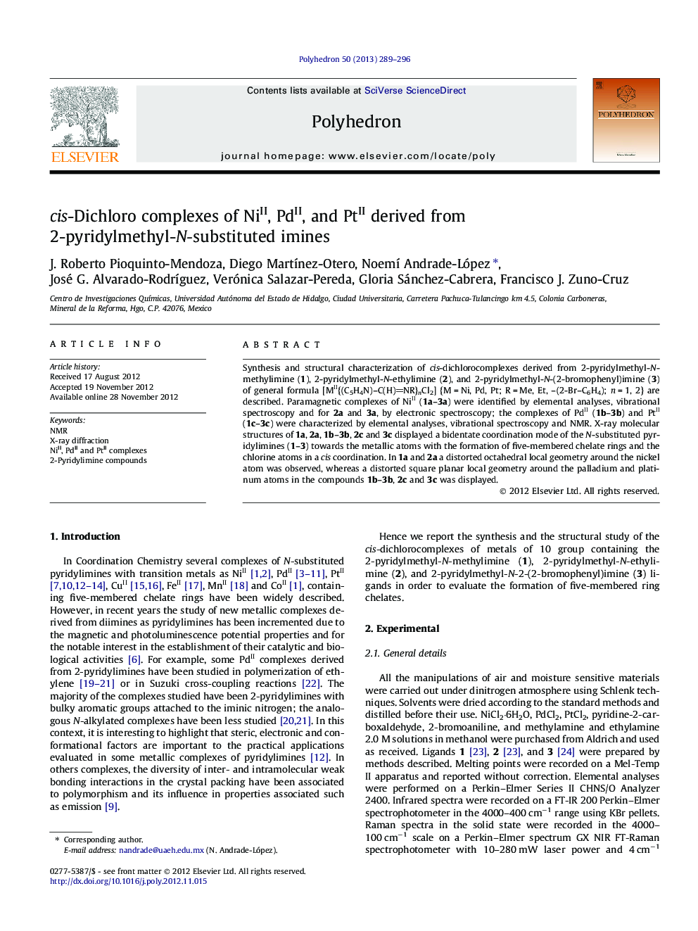 cis-Dichloro complexes of NiII, PdII, and PtII derived from 2-pyridylmethyl-N-substituted imines