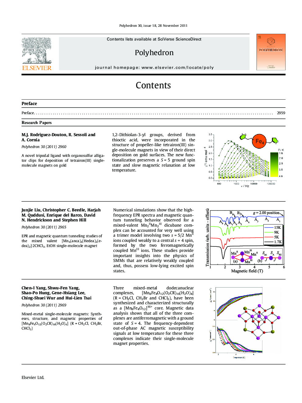 عکس صفحه اول مقاله: prelims, contents pages prelims, contents pages