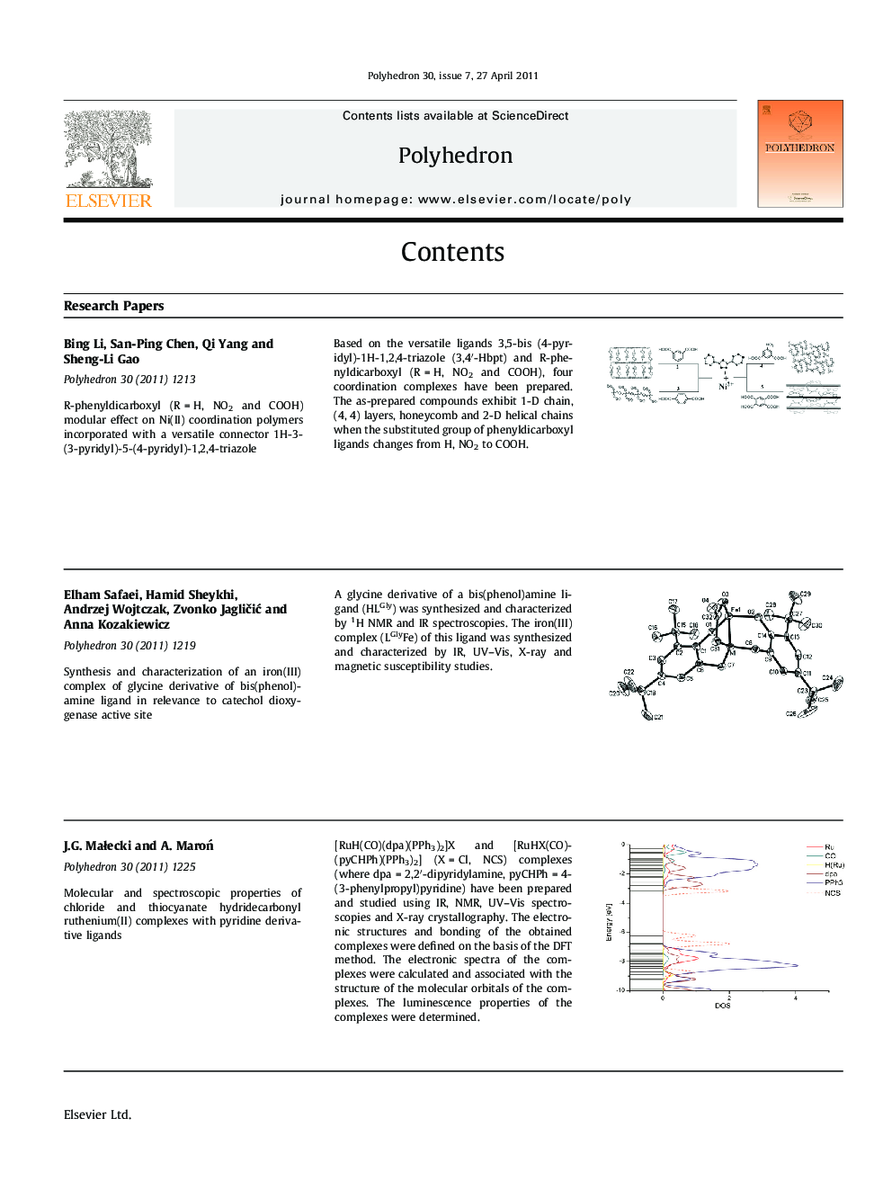 عکس صفحه اول مقاله: prelims, contents pages prelims, contents pages