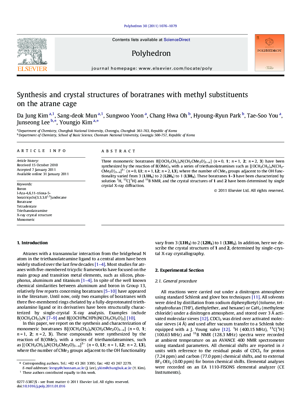 Synthesis and crystal structures of boratranes with methyl substituents on the atrane cage