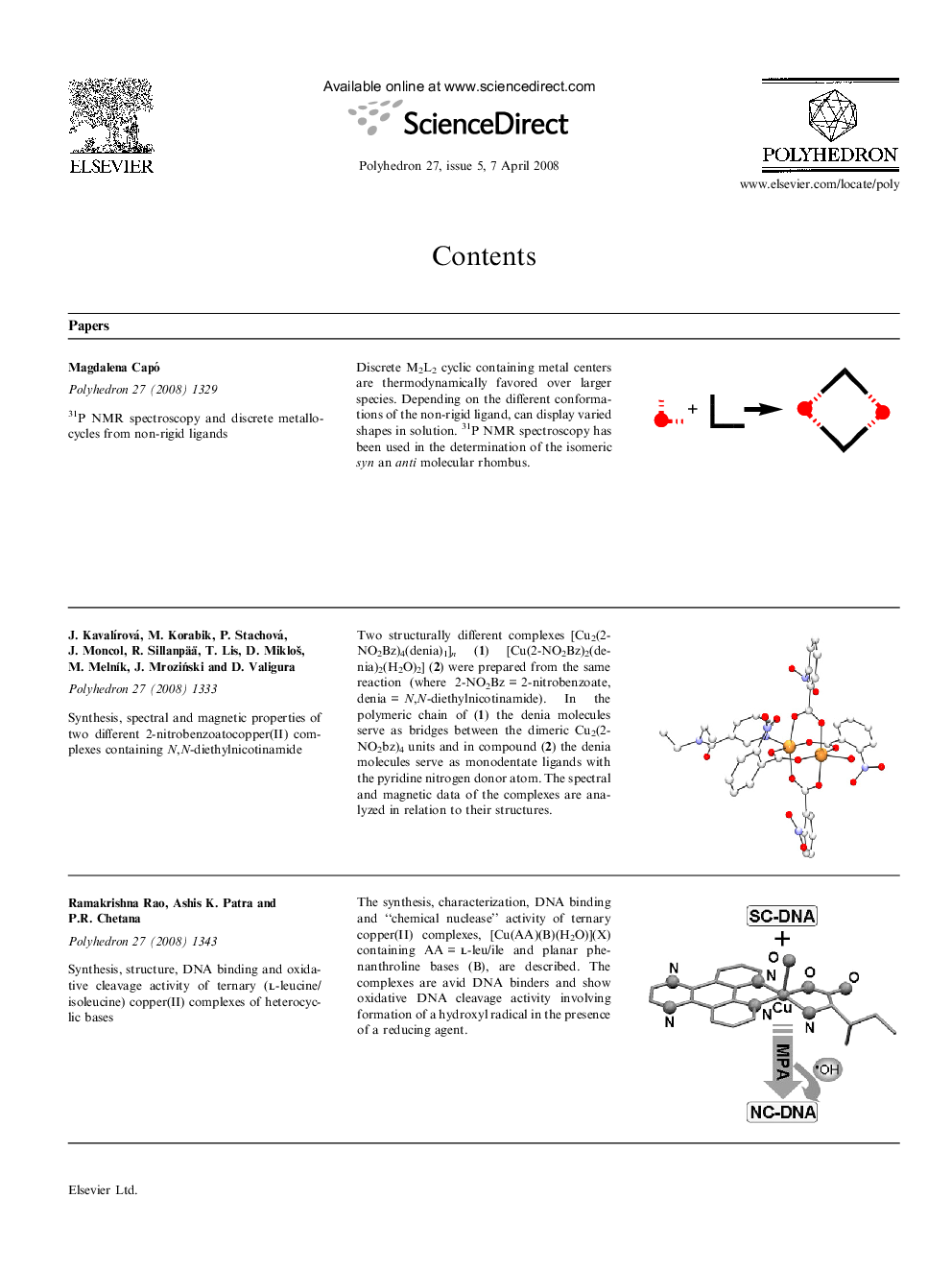 عکس صفحه اول مقاله: prelims, contents pages prelims, contents pages