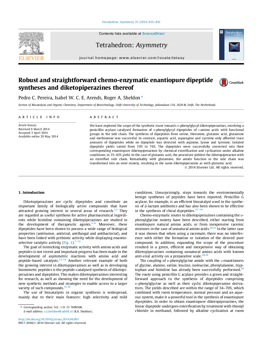 Robust and straightforward chemo-enzymatic enantiopure dipeptide syntheses and diketopiperazines thereof