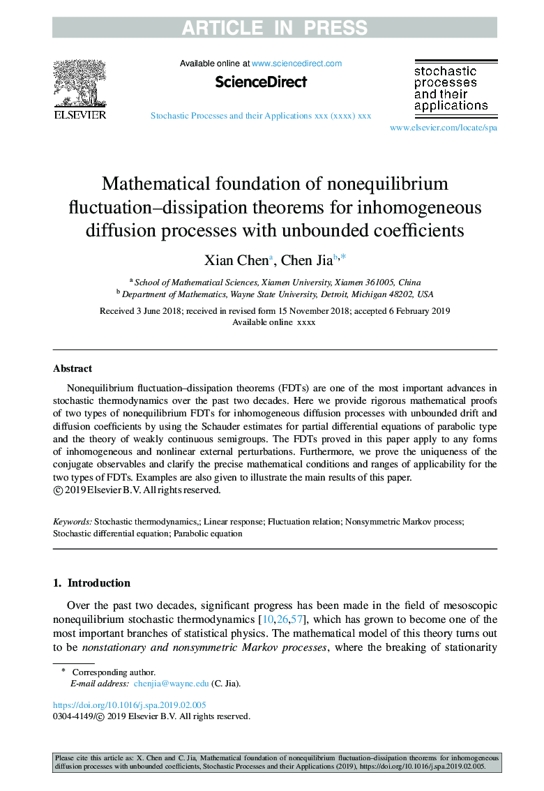 Mathematical foundation of nonequilibrium fluctuation-dissipation theorems for inhomogeneous diffusion processes with unbounded coefficients