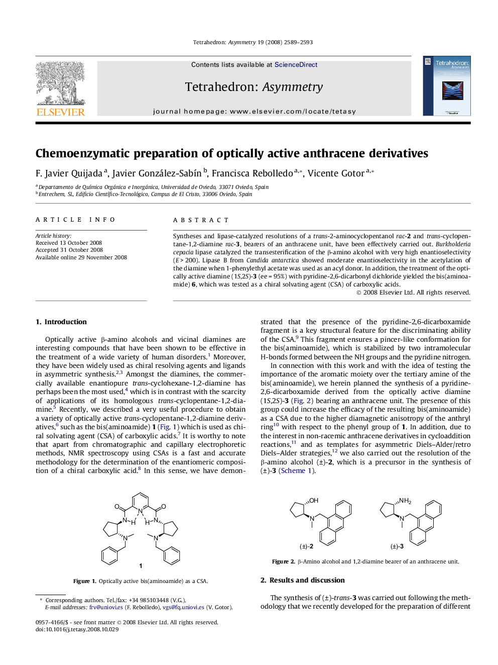 Chemoenzymatic preparation of optically active anthracene derivatives