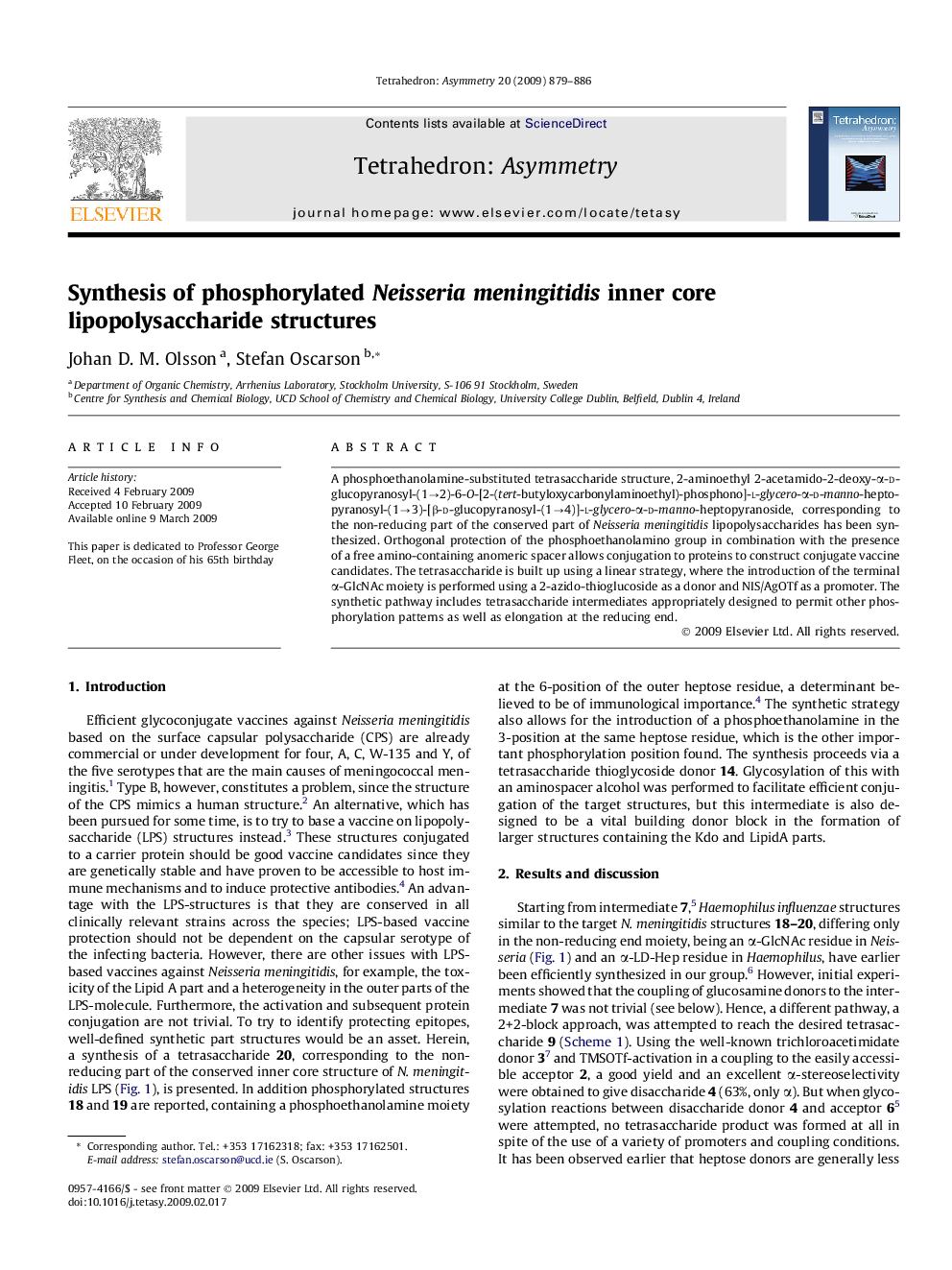 Synthesis of phosphorylated Neisseria meningitidis inner core lipopolysaccharide structures