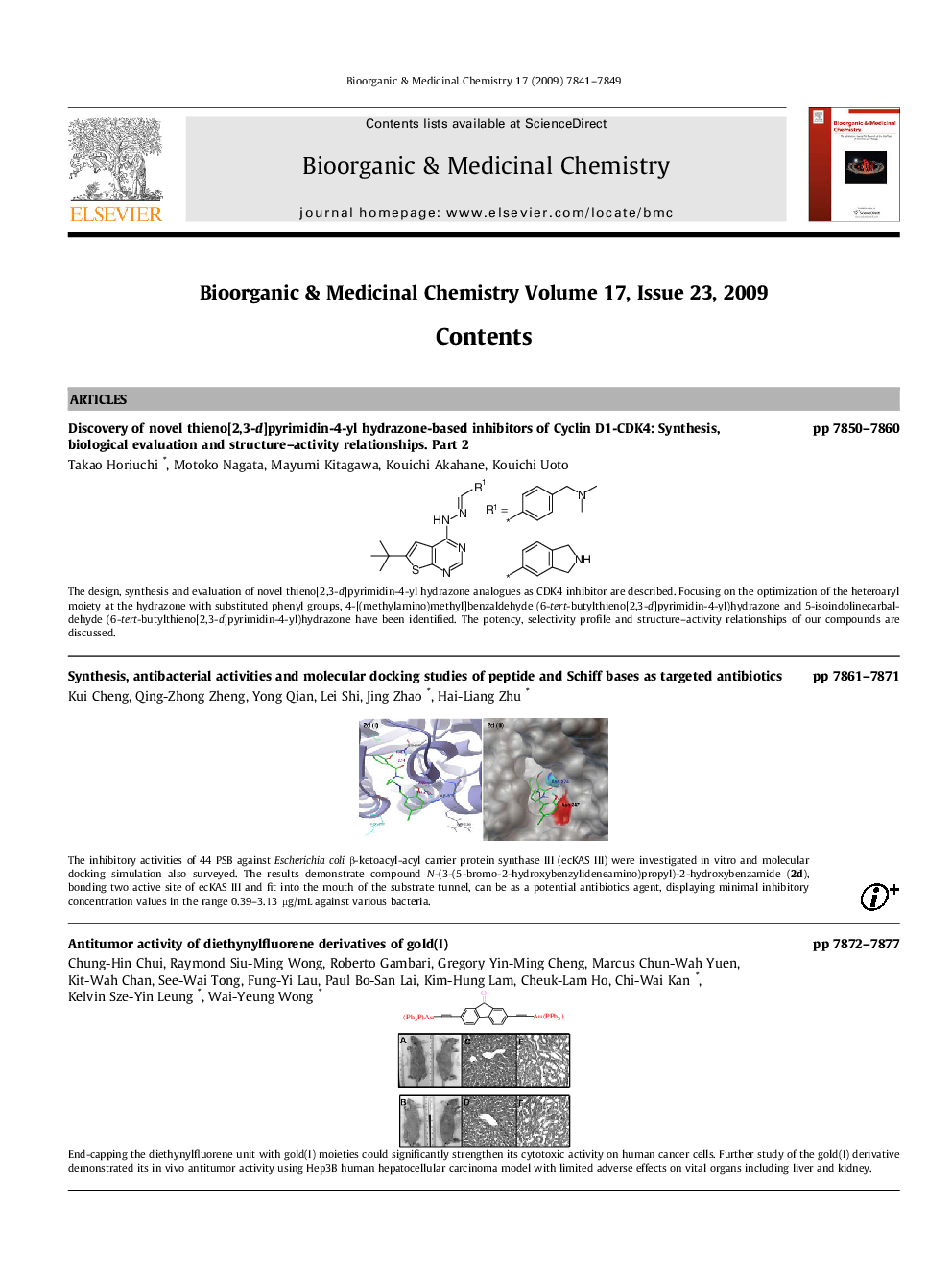 عکس صفحه اول مقاله: Graphical contents list Graphical contents list