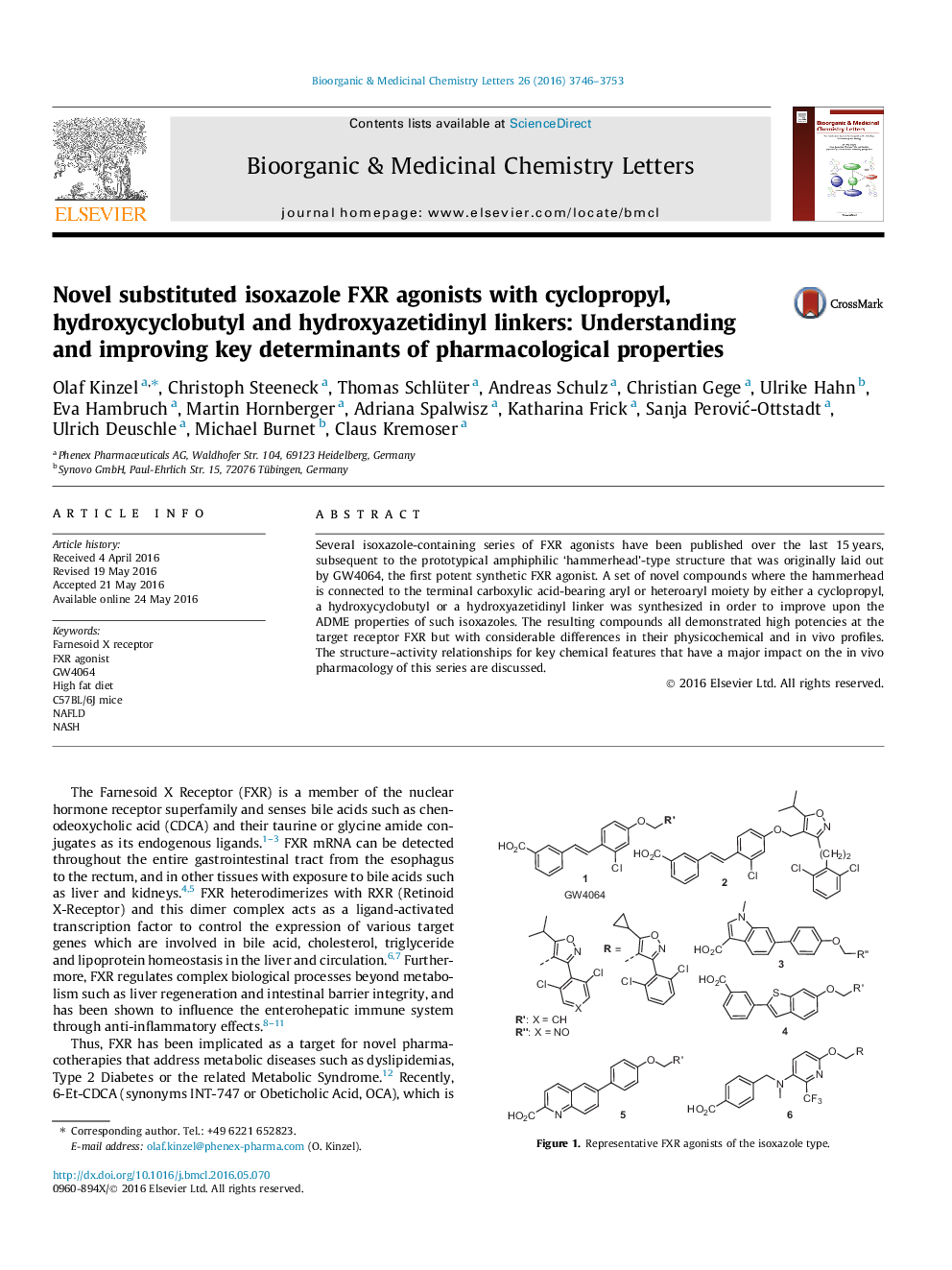 Novel substituted isoxazole FXR agonists with cyclopropyl, hydroxycyclobutyl and hydroxyazetidinyl linkers: Understanding and improving key determinants of pharmacological properties