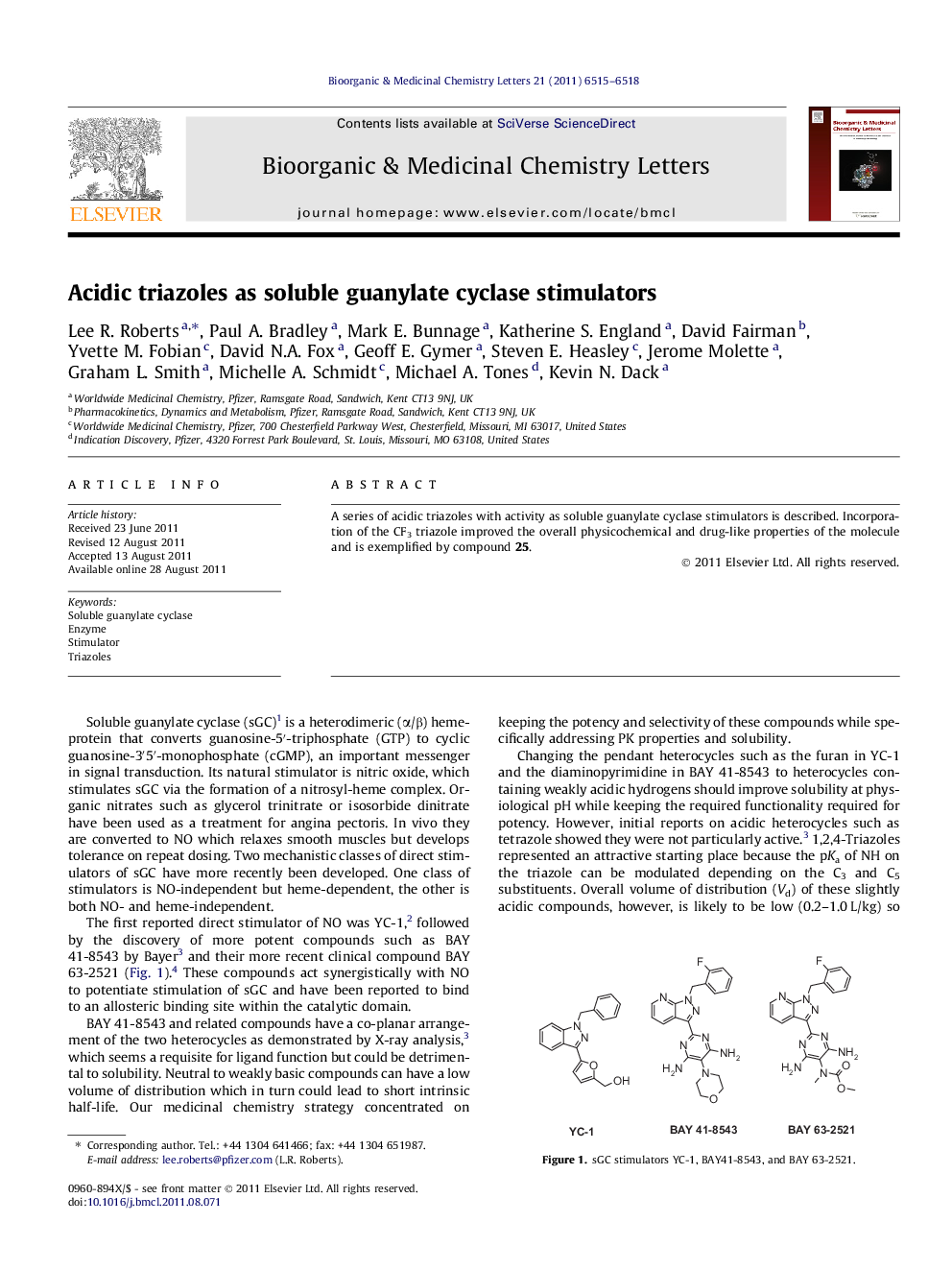 Acidic triazoles as soluble guanylate cyclase stimulators
