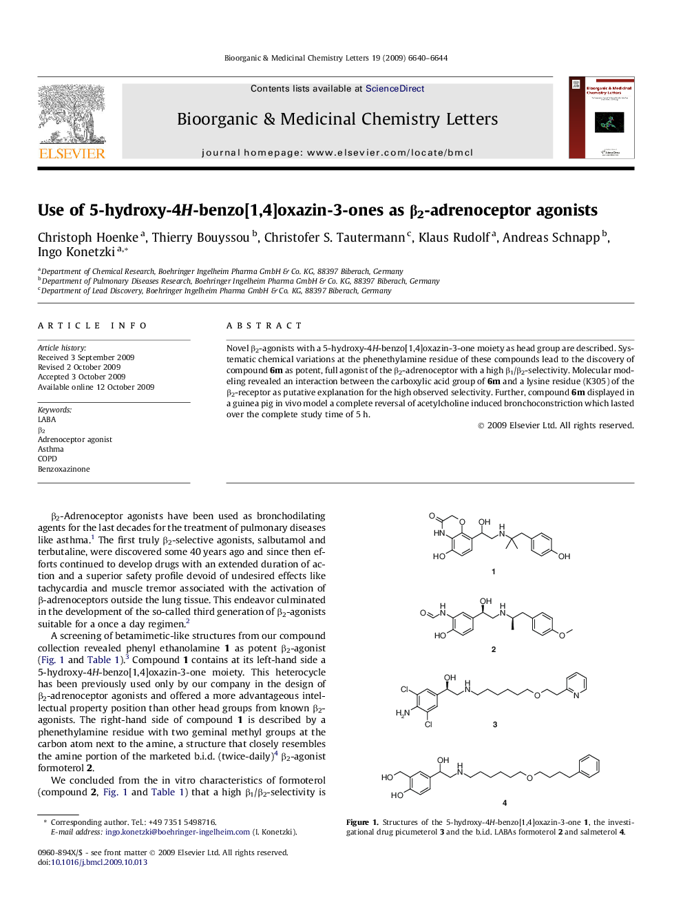 Use of 5-hydroxy-4H-benzo[1,4]oxazin-3-ones as β2-adrenoceptor agonists