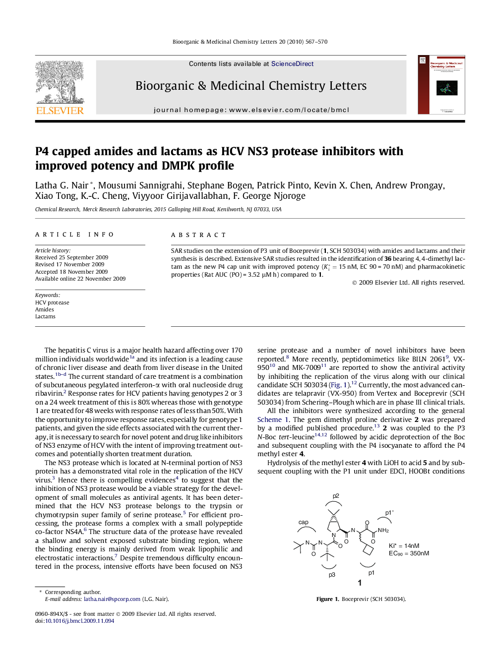 P4 capped amides and lactams as HCV NS3 protease inhibitors with improved potency and DMPK profile