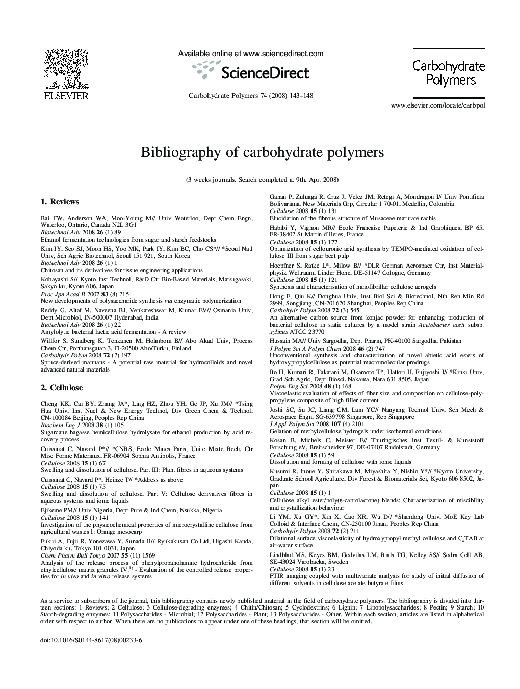 Bibliography